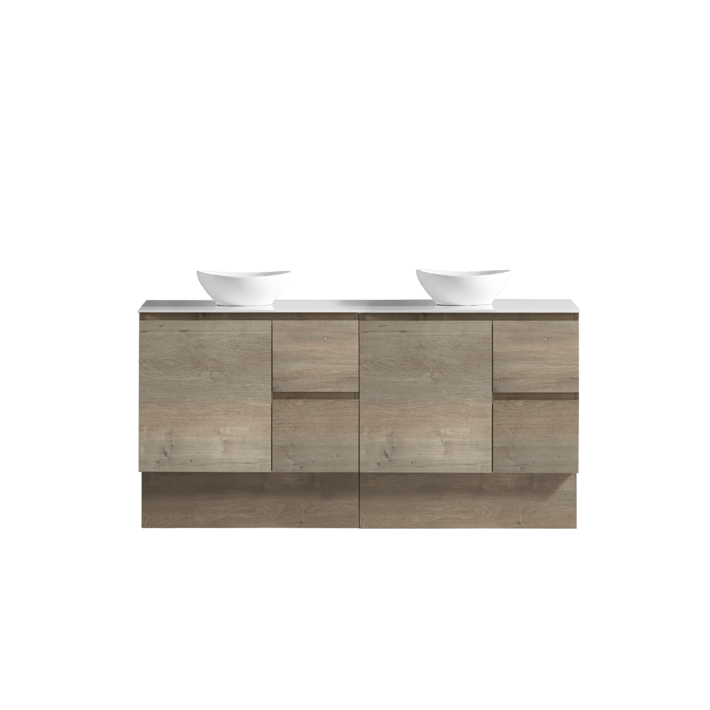 MELA - PADDY 1800 Sorrento Oak Wall Hung Vanity with Door & DrawersVanities – available at Bathroom City Perth
