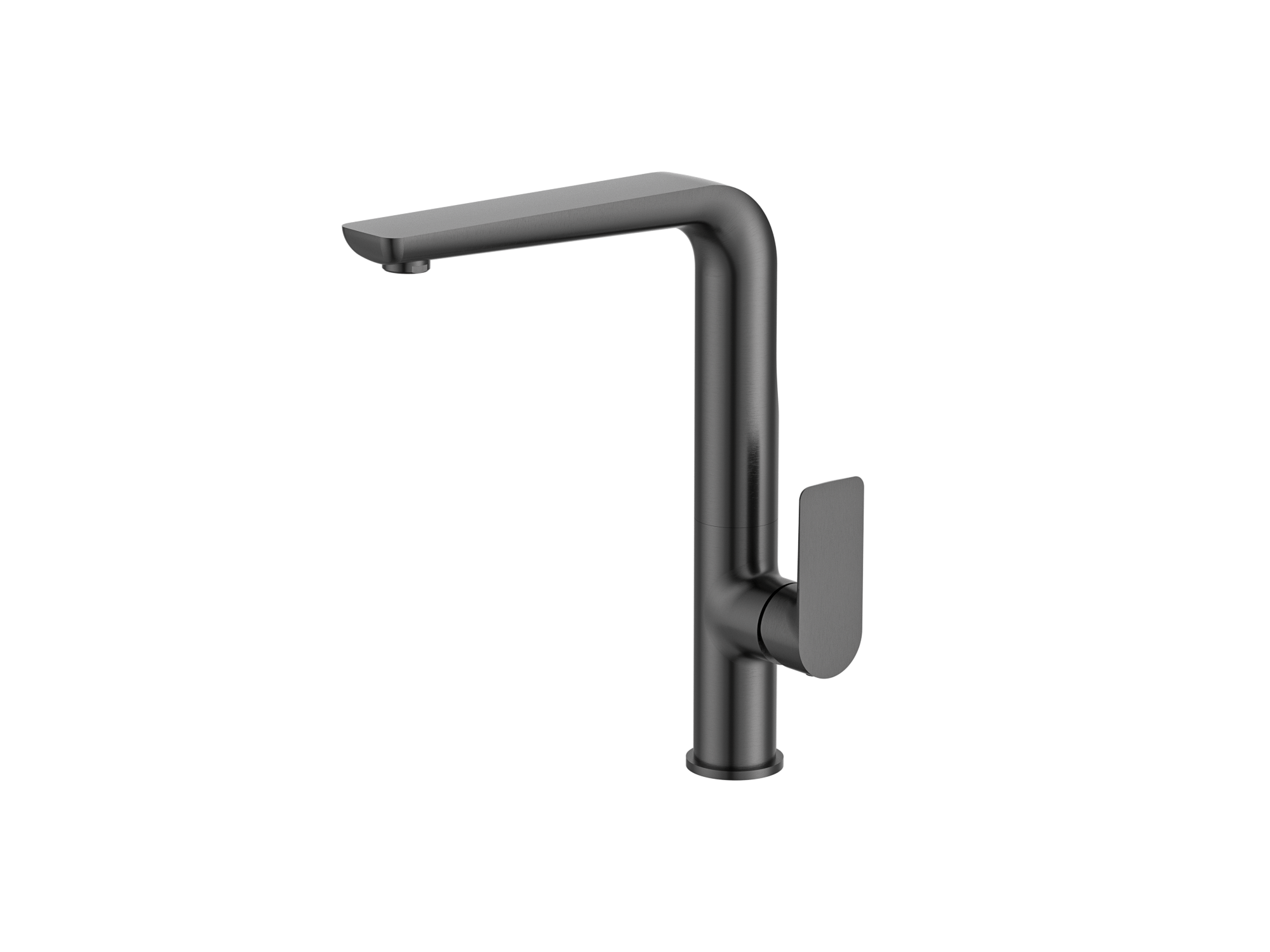 MELA - PALCO Gooseneck Kitchen Mixer Gun Metal - Tapware - from our - MELA - supplier–available at Bathroom City Perth