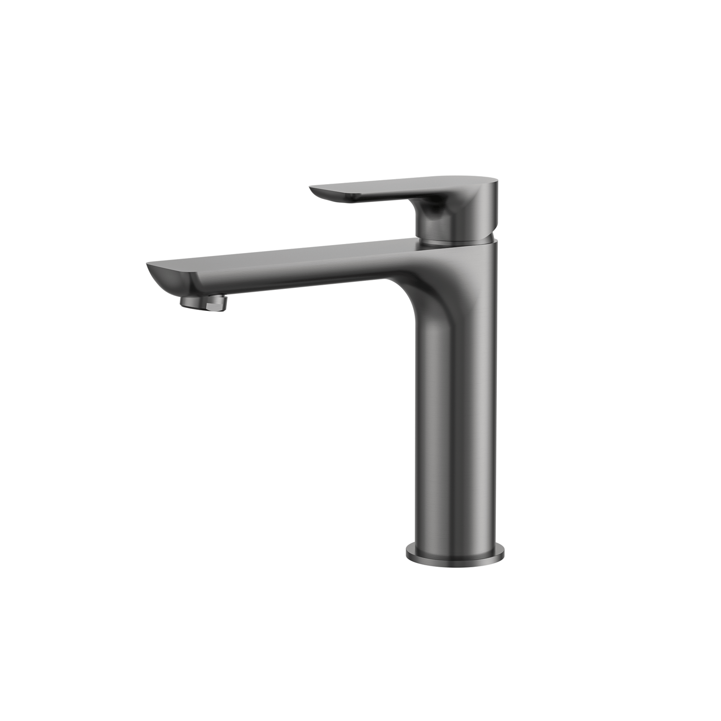 MELA - PALCO Medium Basin Mixer Brushed NickelTapware – available at Bathroom City Perth