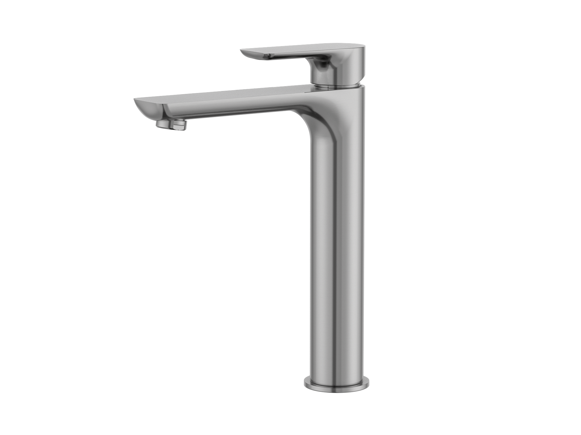 MELA - PALCO Tall Basin Mixer Brushed Nickel - Tapware - from our - MELA - supplier–available at Bathroom City Perth