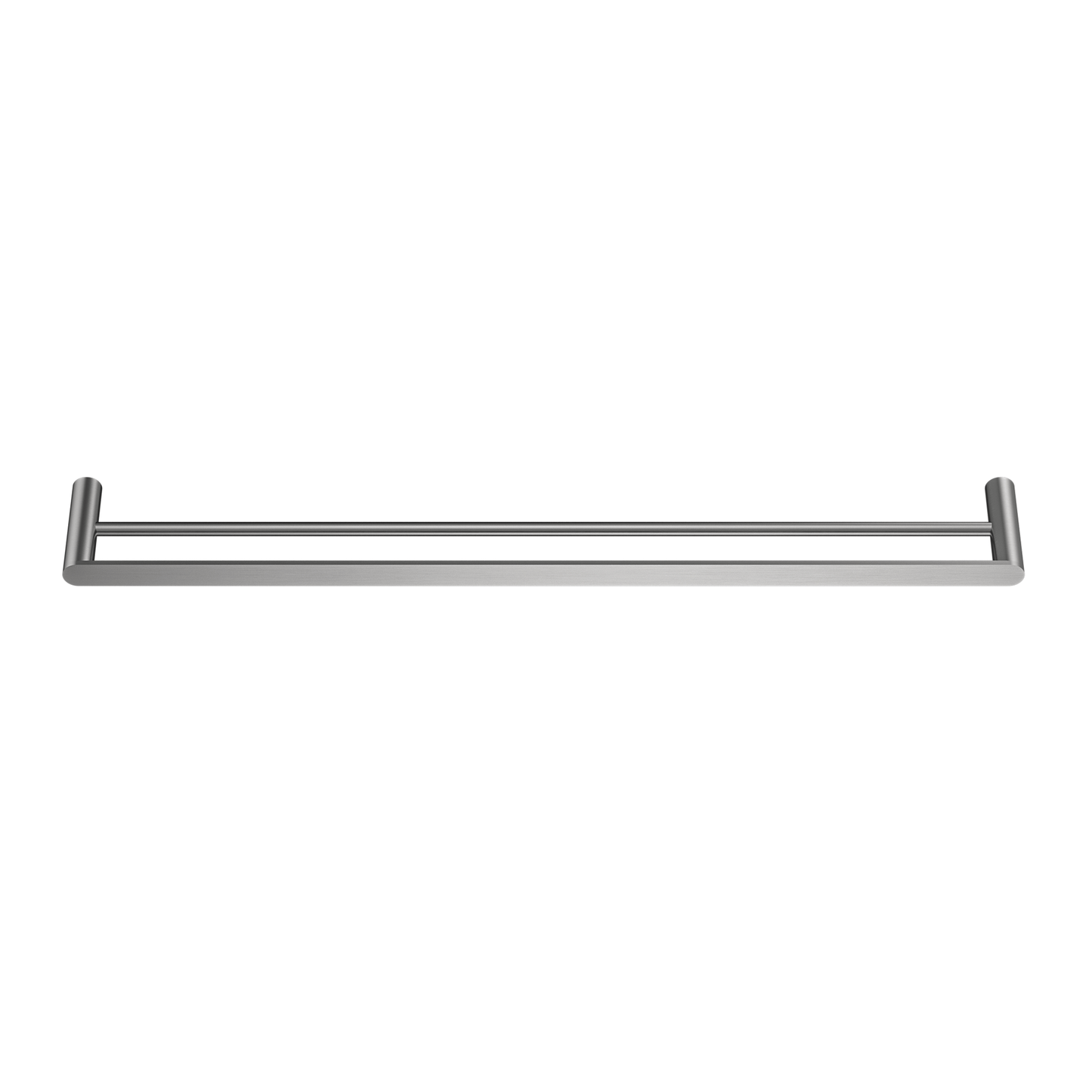 MELA - PALCO/RONDO 800 Double Towel Rail Brushed NickelAccessories – available at Bathroom City Perth
