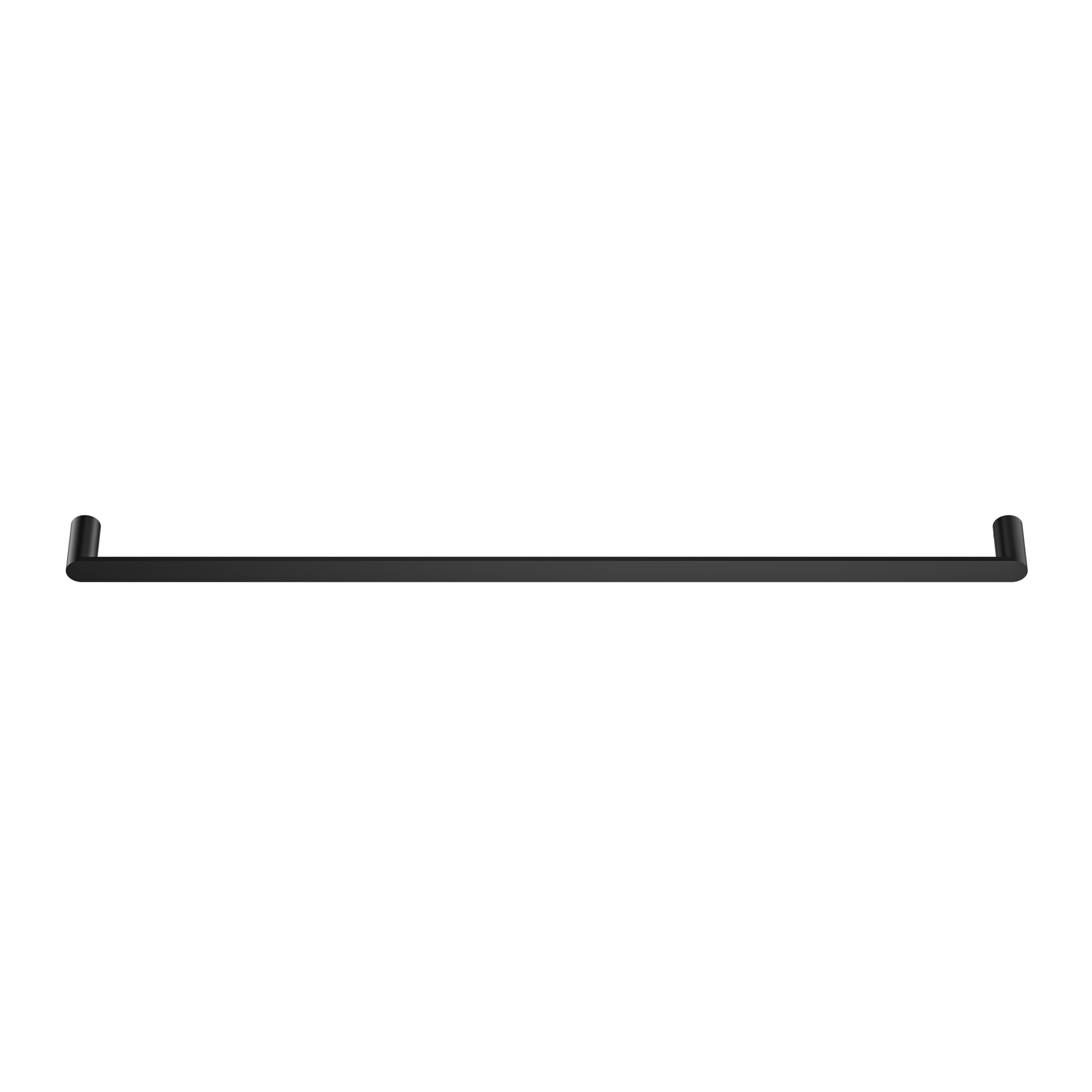 MELA - PALCO/RONDO 800 Single Towel Rail BlackAccessories – available at Bathroom City Perth