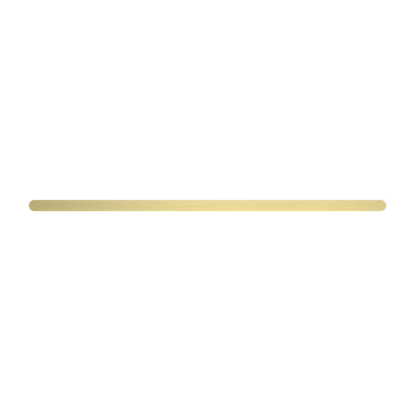 MELA - PALCO/RONDO 800 Single Towel Rail Brushed BrassAccessories – available at Bathroom City Perth