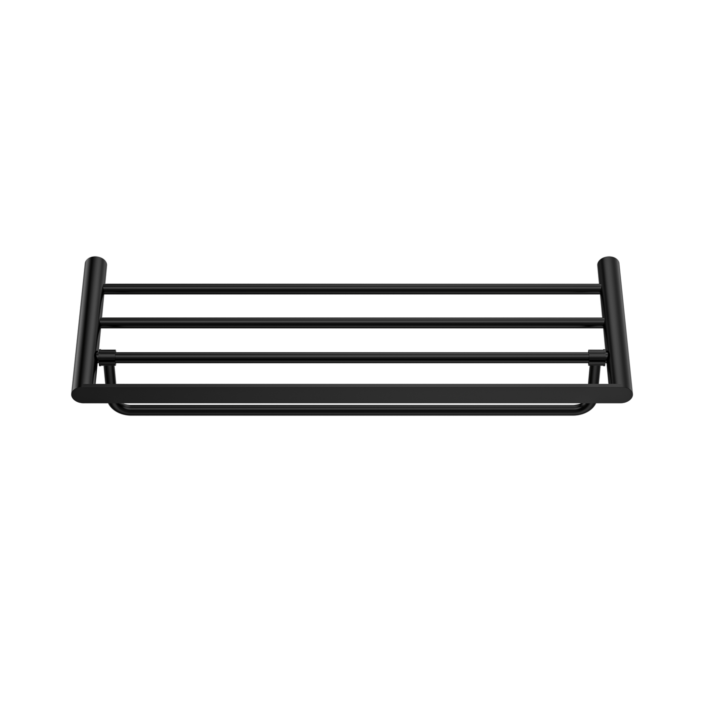 MELA - PALCO/RONDO Bath Towel Shelf BlackAccessories – available at Bathroom City Perth