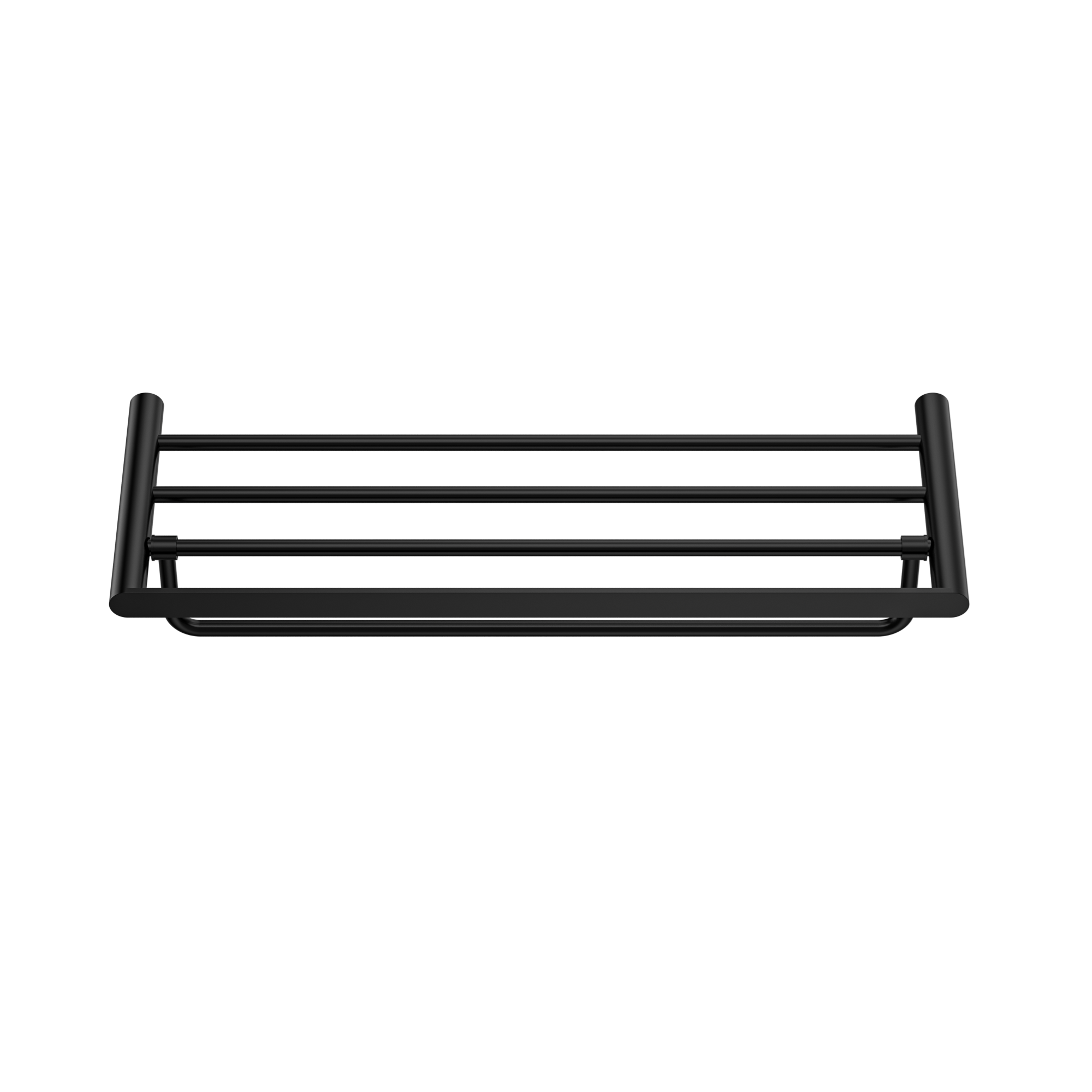 MELA - PALCO/RONDO Bath Towel Shelf BlackAccessories – available at Bathroom City Perth
