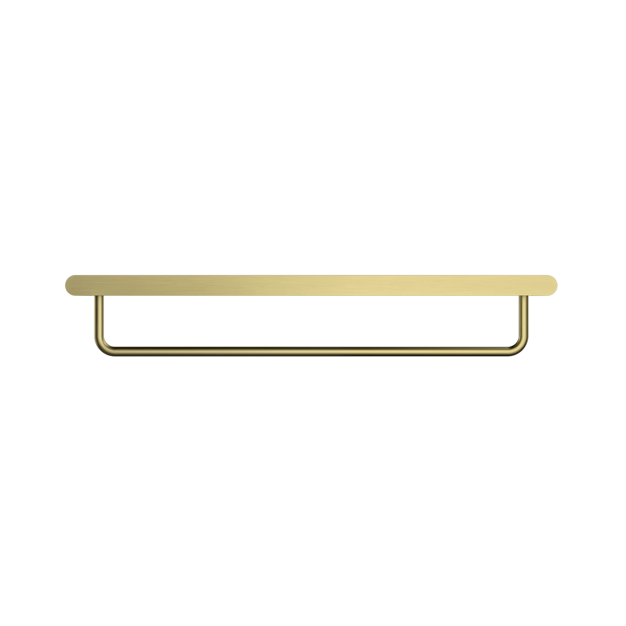 MELA - PALCO/RONDO Bath Towel Shelf Brushed BrassAccessories – available at Bathroom City Perth