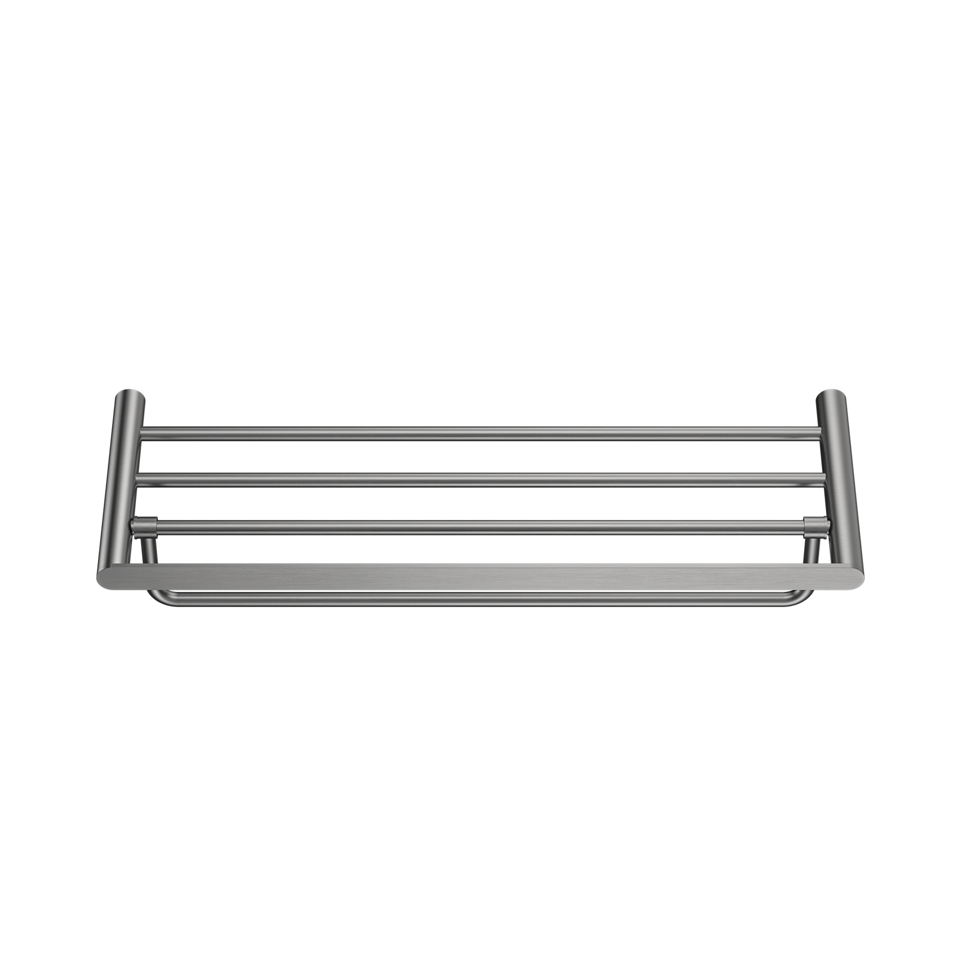 MELA - PALCO/RONDO Bath Towel Shelf Brushed NickelAccessories – available at Bathroom City Perth