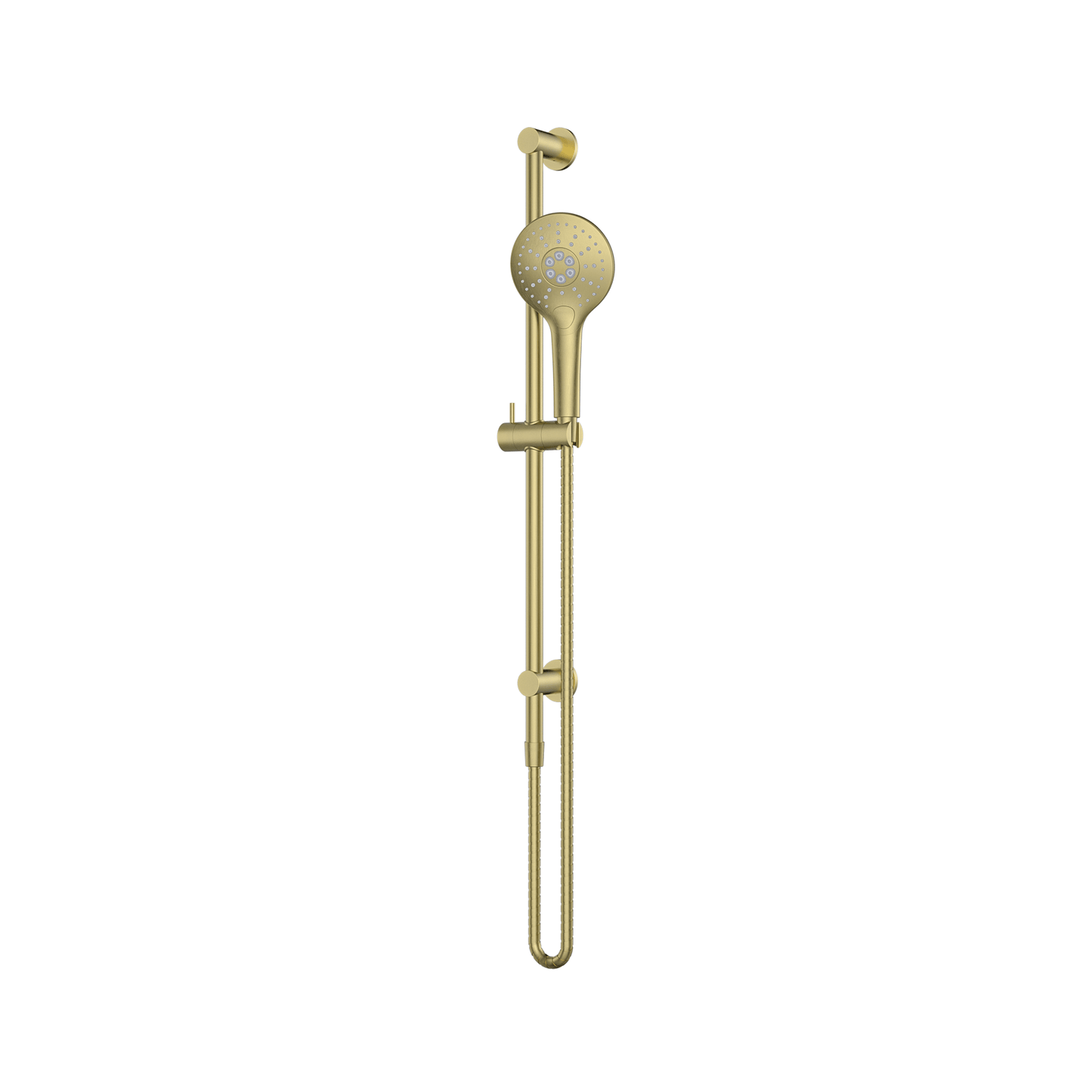 MELA - PALCO/RONDO Hand Shower Set with Rail Brushed BrassTapwareMELABathroom City from Mela – available at Bathroom City Perth