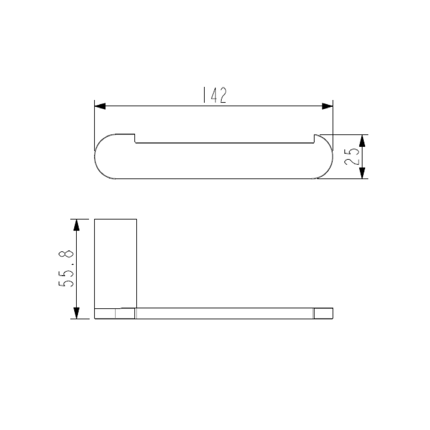 MELA - PALCO/RONDO Paper Holder Brushed BrassAccessories – available at Bathroom City Perth