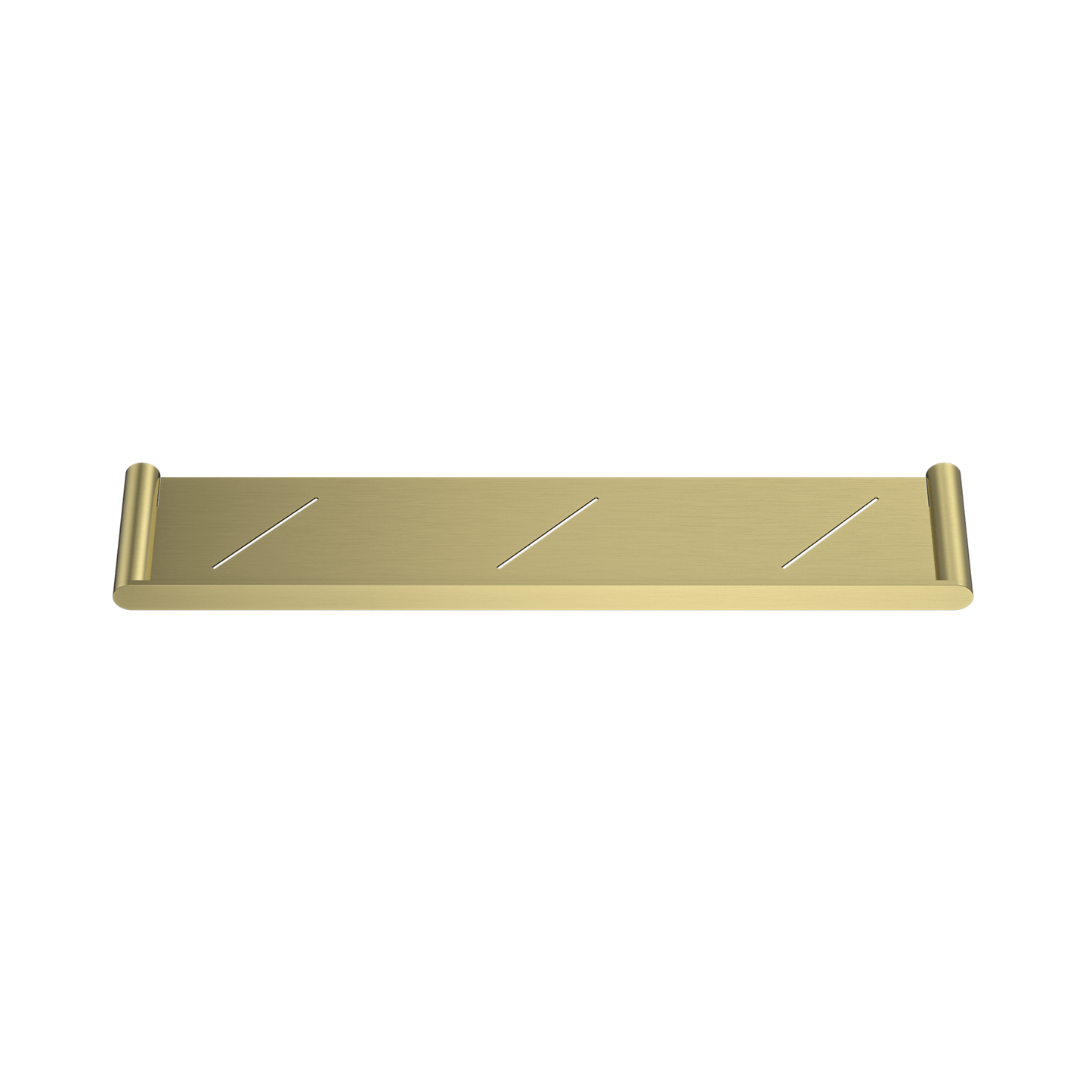 MELA - PALCO/RONDO Shelf Holder Brushed BrassAccessories – available at Bathroom City Perth