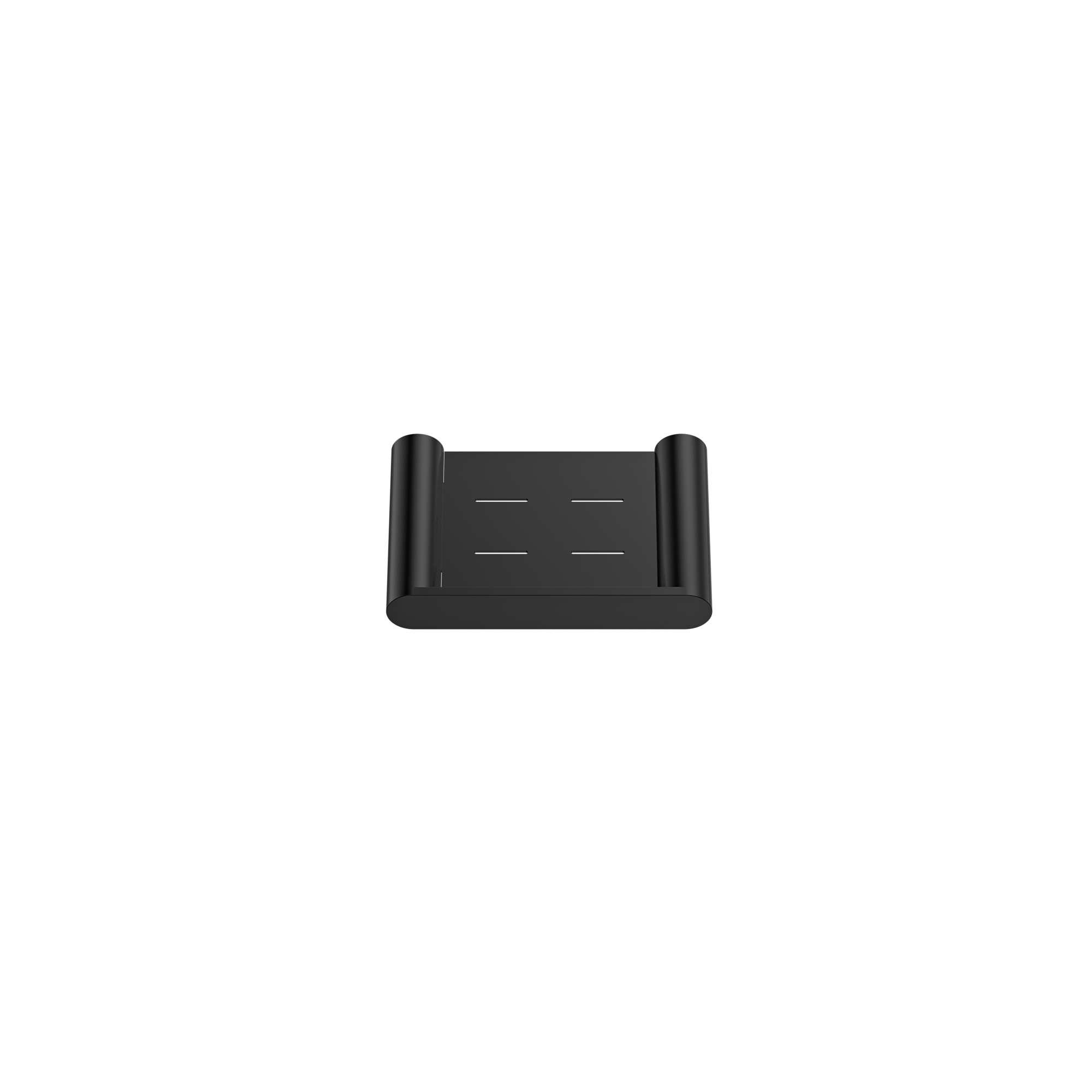 MELA - PALCO/RONDO Soap Holder BlackAccessories – available at Bathroom City Perth