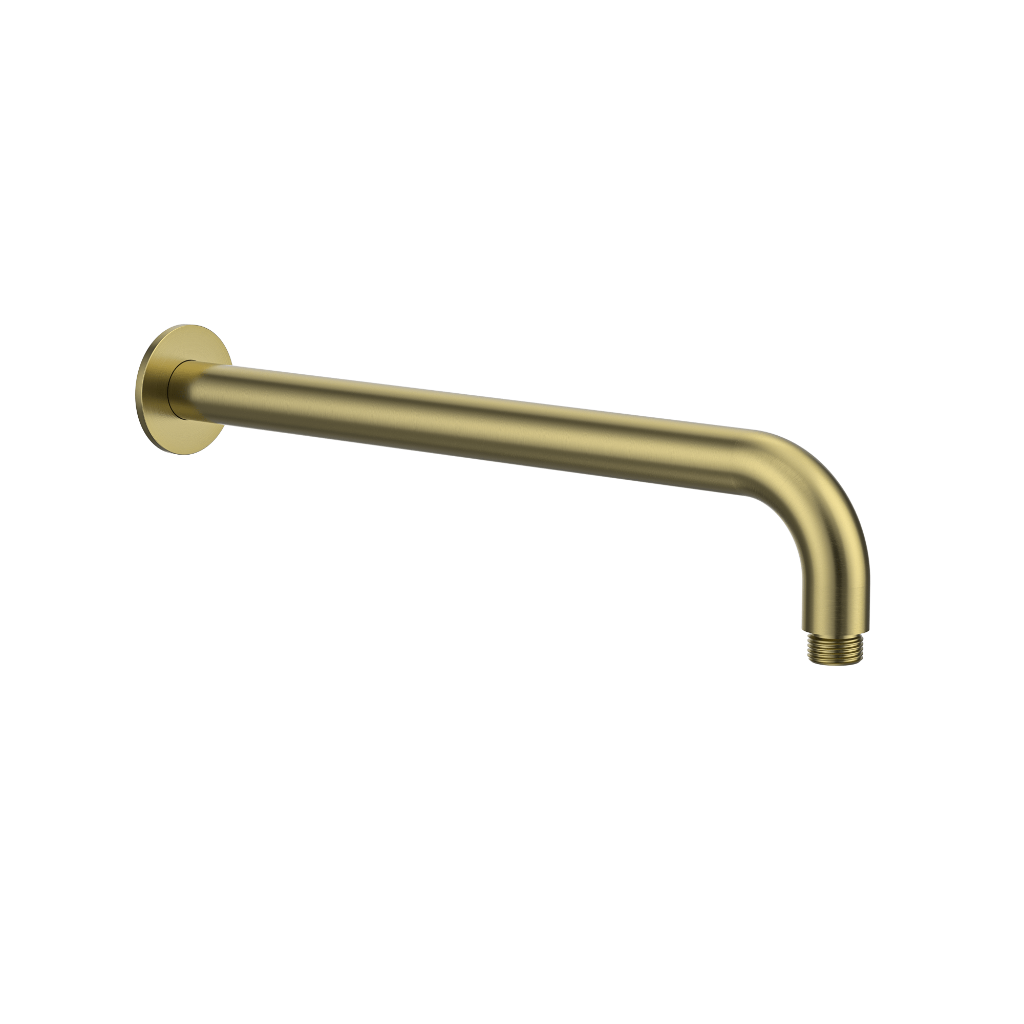 MELA - PALCO/RONDO Straight Shower Arm Brushed Brass Tapware from our MELA supplier – available at Bathroom City Perth