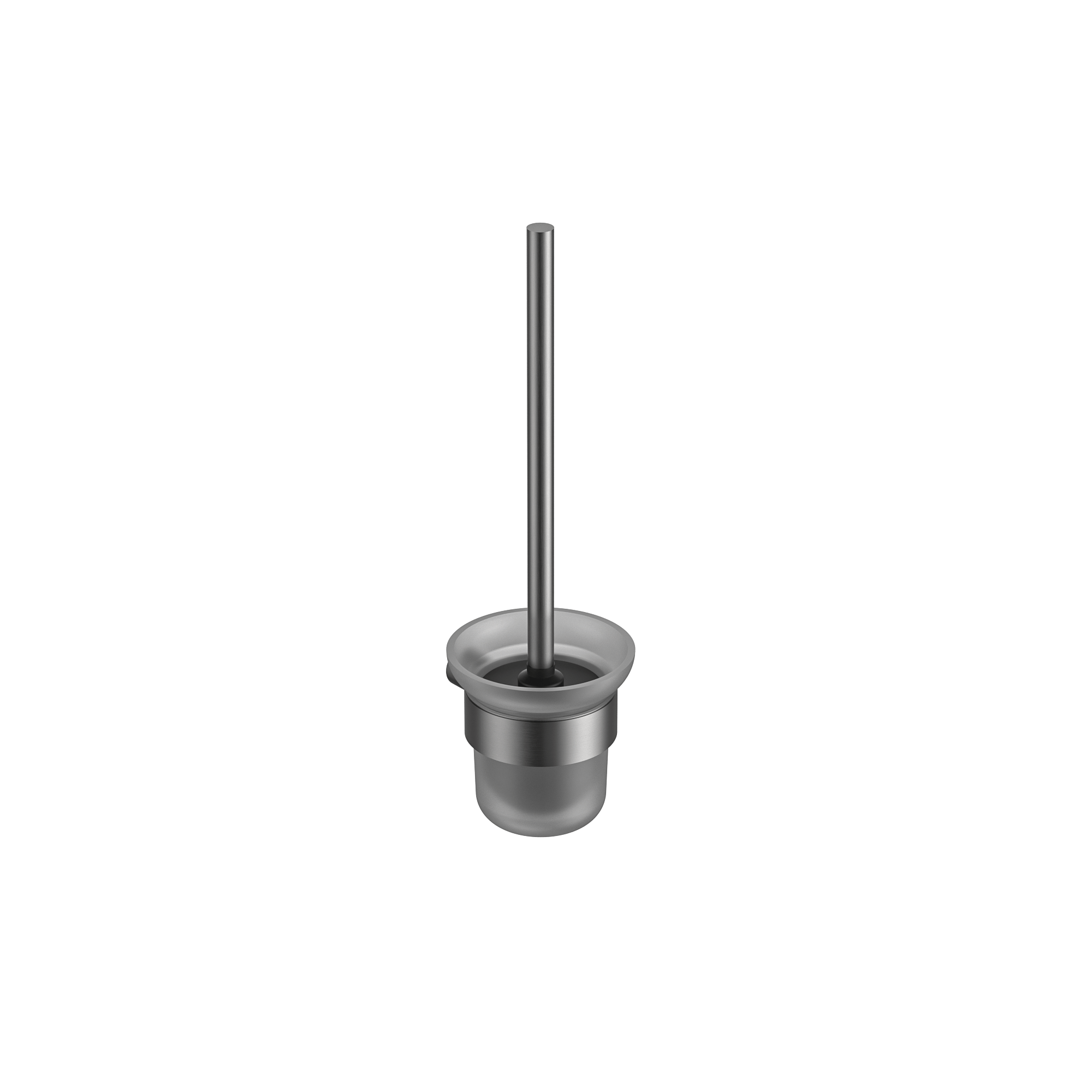 MELA - PALCO/RONDO Toilet Brush Holder Brushed NickelAccessories – available at Bathroom City Perth