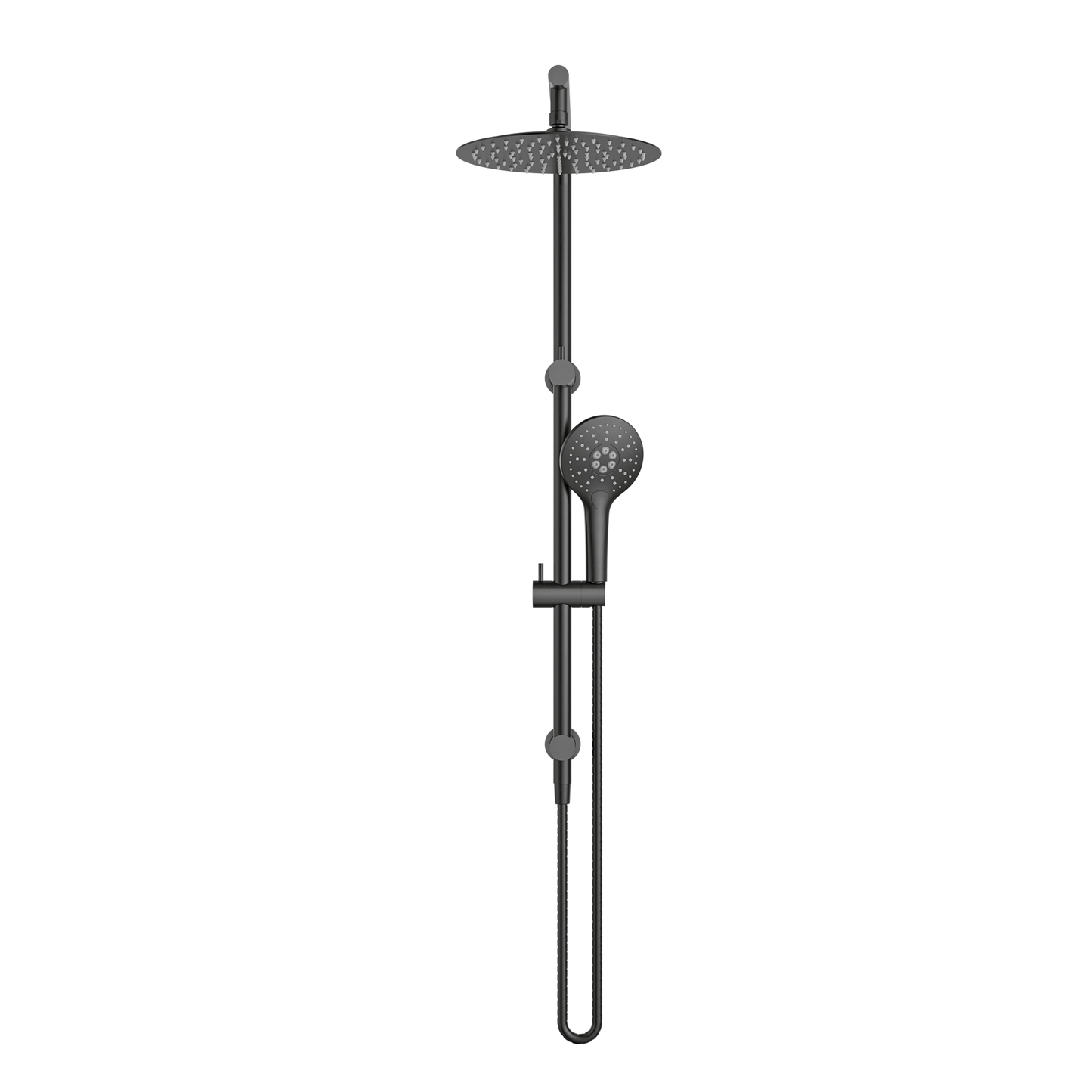 MELA - PALCO/RONDO Twin Combo Shower Set with Rail Gun MetalTapware – available at Bathroom City Perth