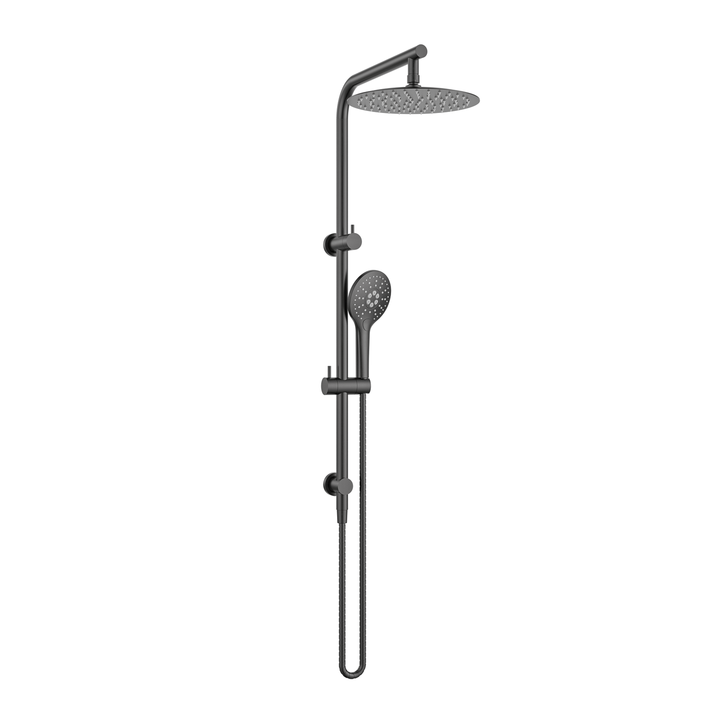 MELA - PALCO/RONDO Twin Combo Shower Set with Rail Gun MetalTapware – available at Bathroom City Perth