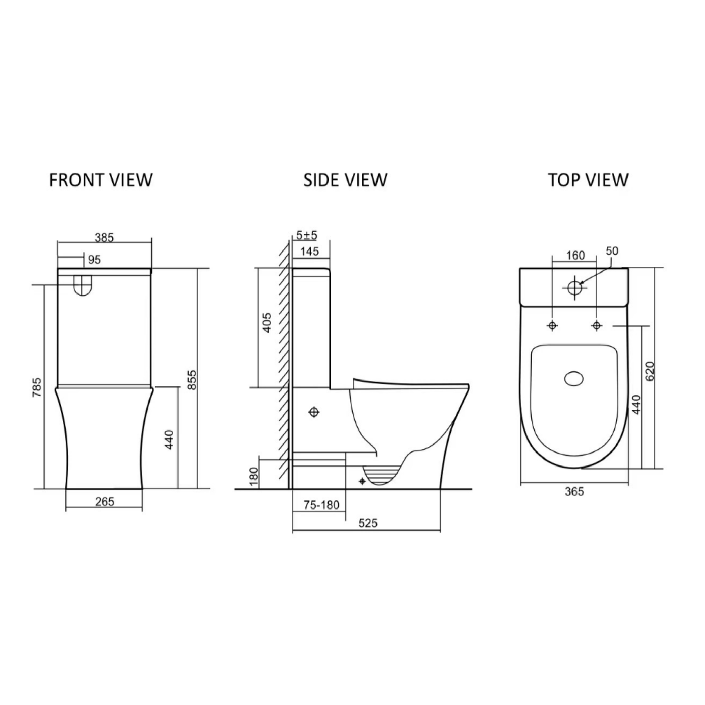 MELA - PASSA Rimless Toilet Suite (Extra Height)Toilets – available at Bathroom City Perth