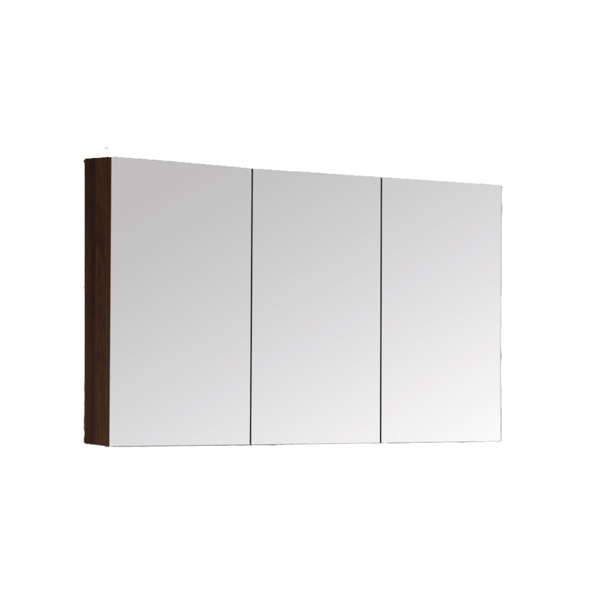 MELA - PORTER 1200 Walnut Mirror CabinetMirror – available at Bathroom City Perth