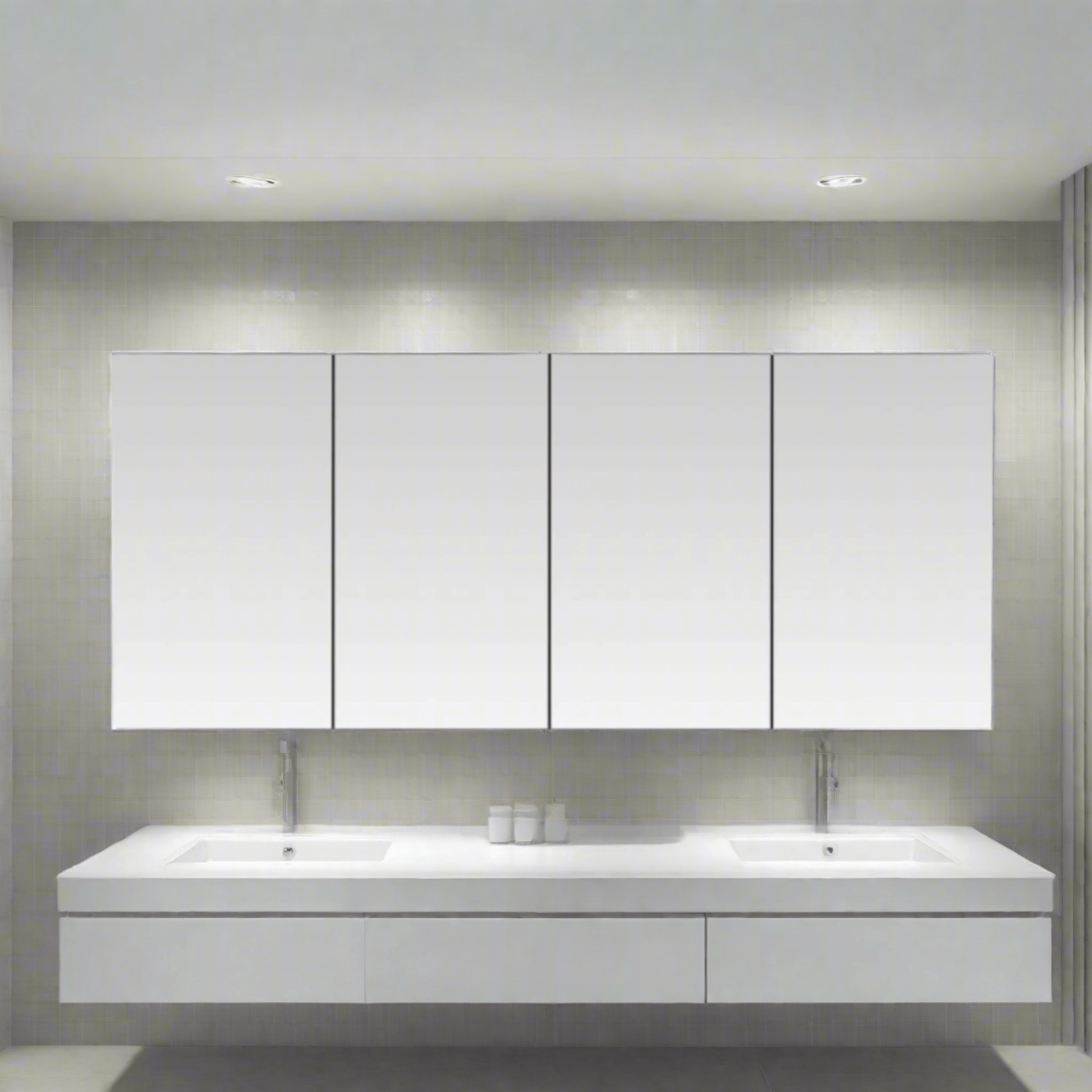 MELA - PORTER 1800 Gloss White Mirror CabinetMirror – available at Bathroom City Perth