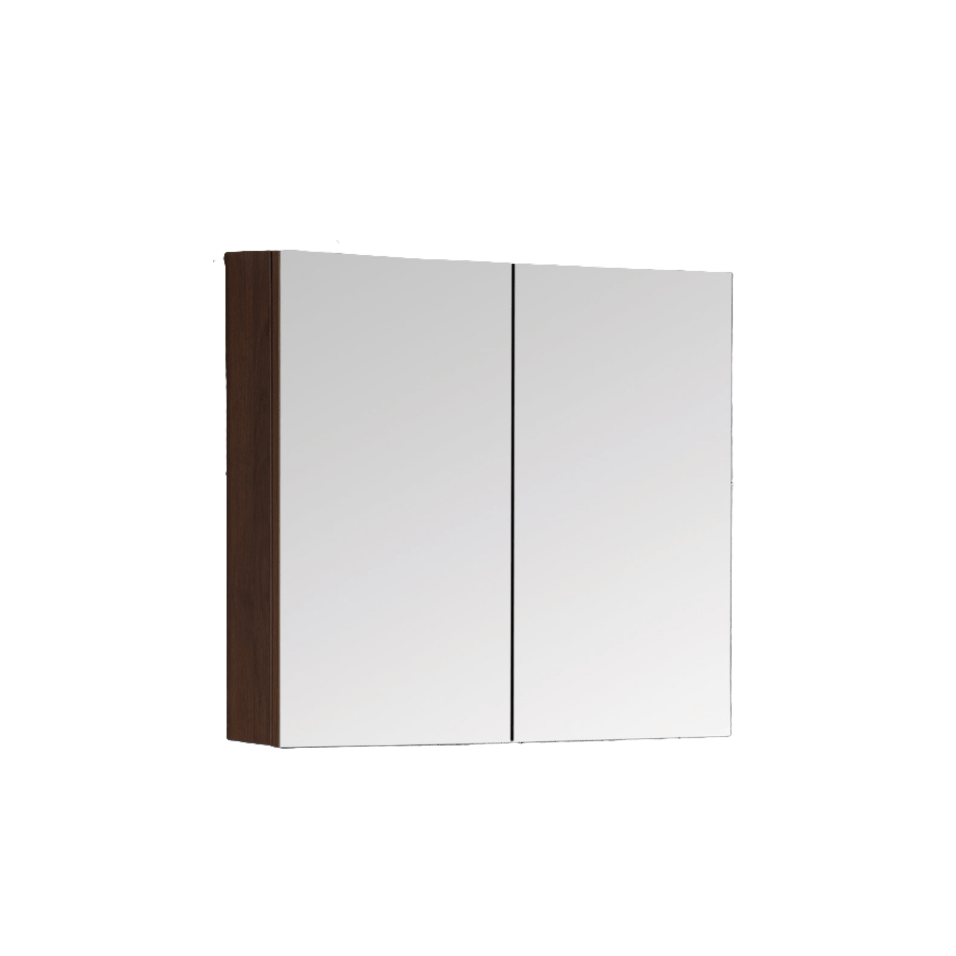 MELA - PORTER 600 Walnut Mirror CabinetMirror – available at Bathroom City Perth