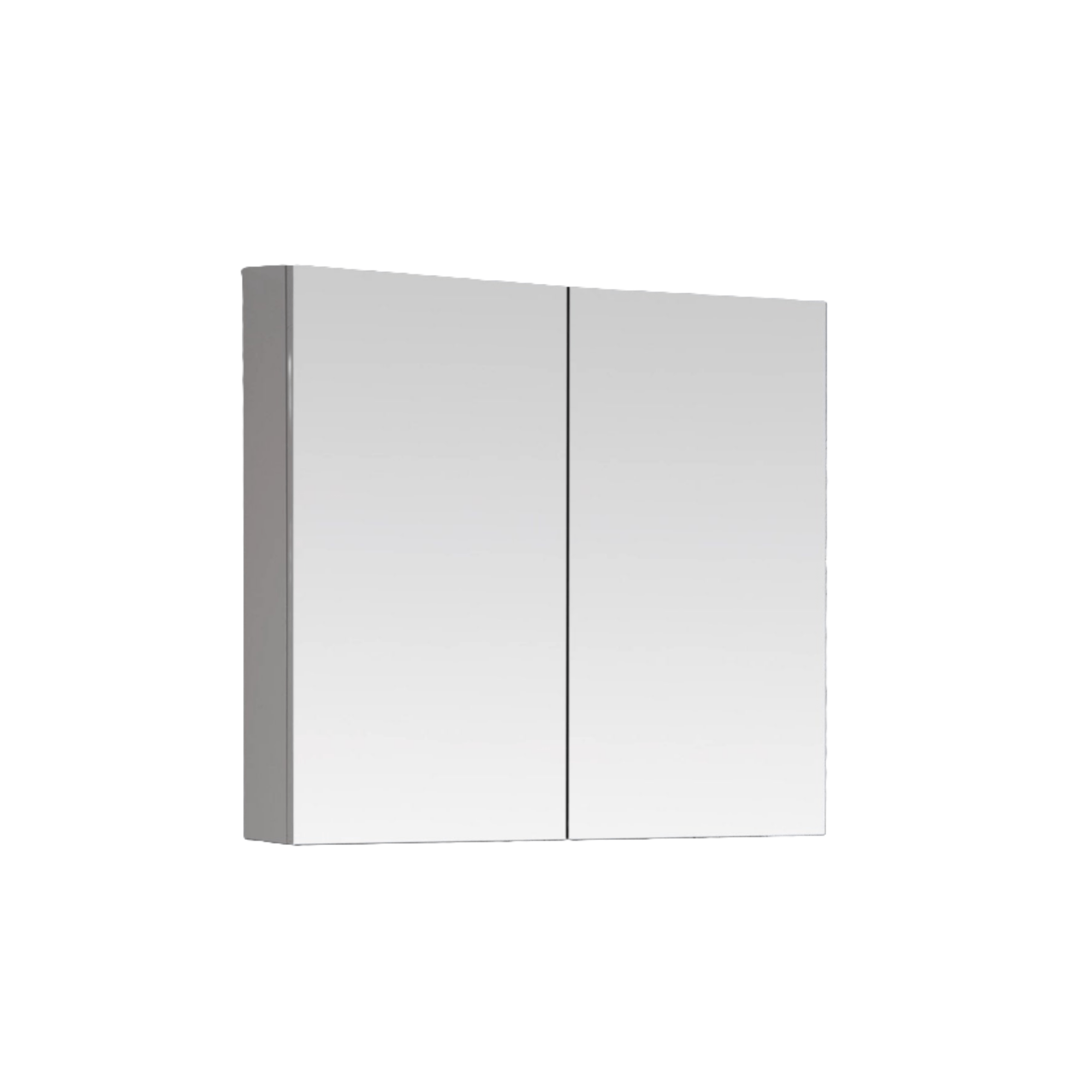 MELA - PORTER 750 Gloss White Mirror CabinetMirror – available at Bathroom City Perth