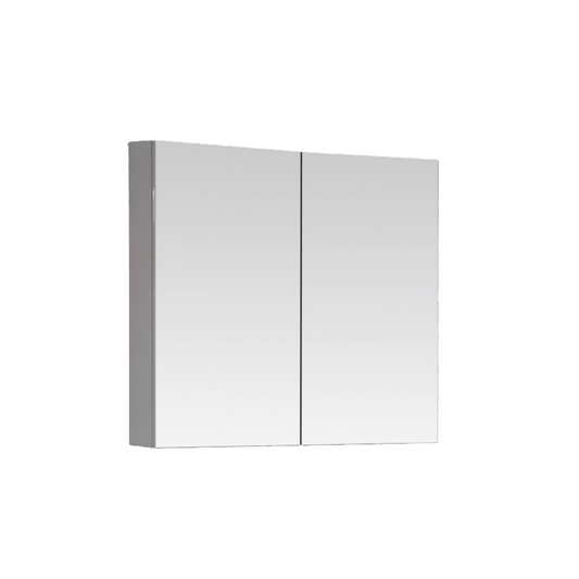 MELA - PORTER 750 Gloss White Mirror CabinetMirror – available at Bathroom City Perth