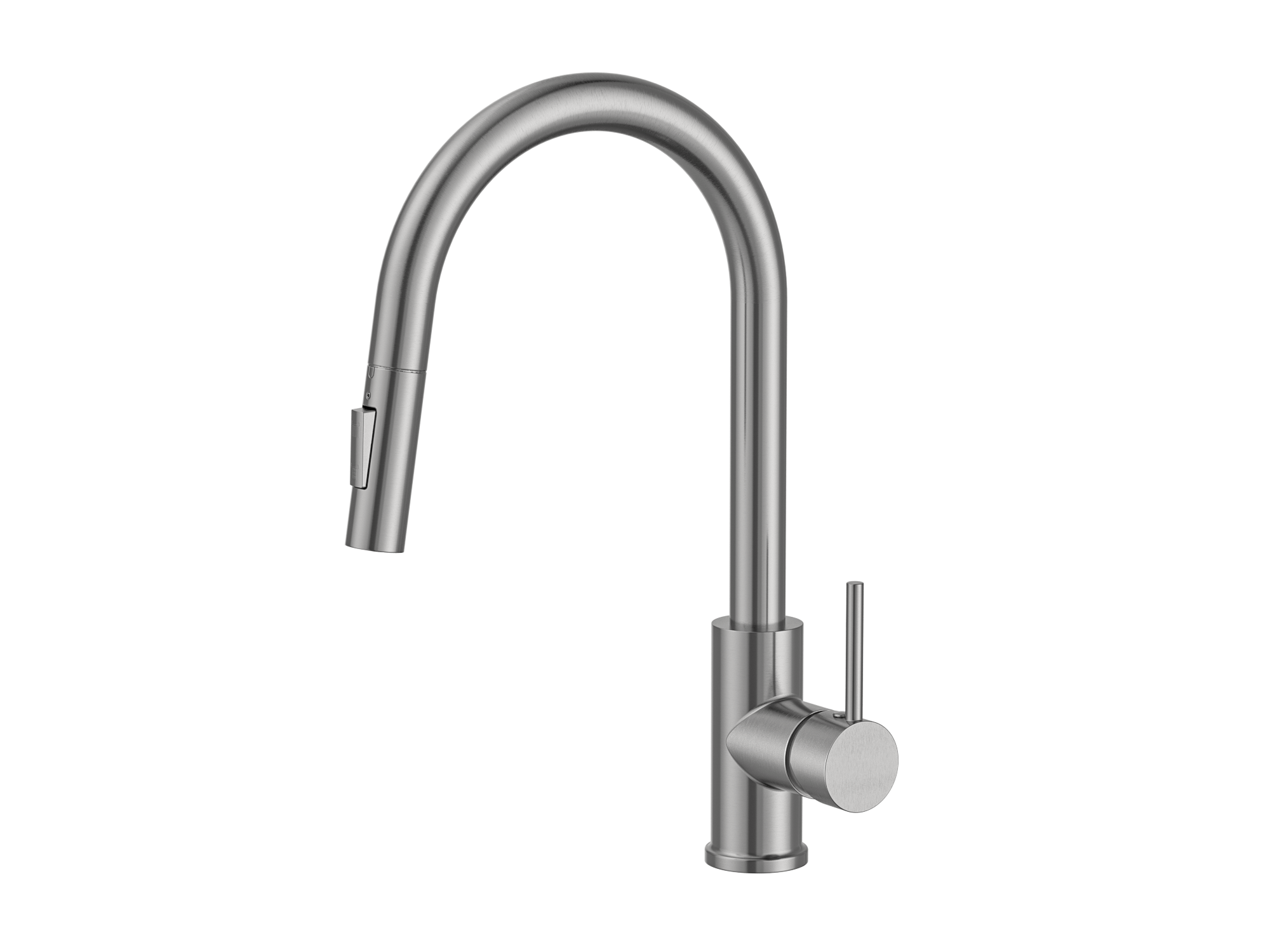 MELA - RONDO Pull Out Sink Mixer Brushed Nickel - Tapware - from our - MELA - supplier–available at Bathroom City Perth