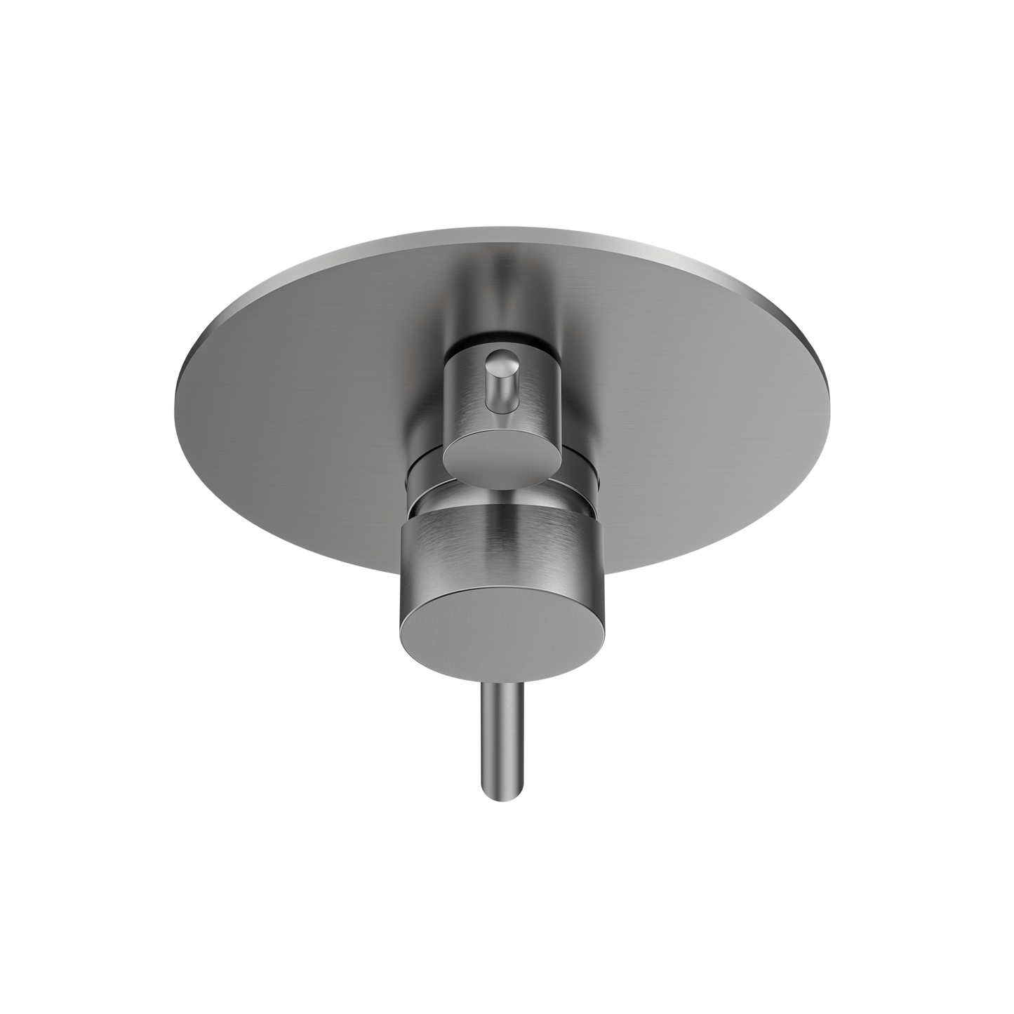 MELA - RONDO Shower/Bath Wall Mixer with Diverter Brushed NickelTapware – available at Bathroom City Perth