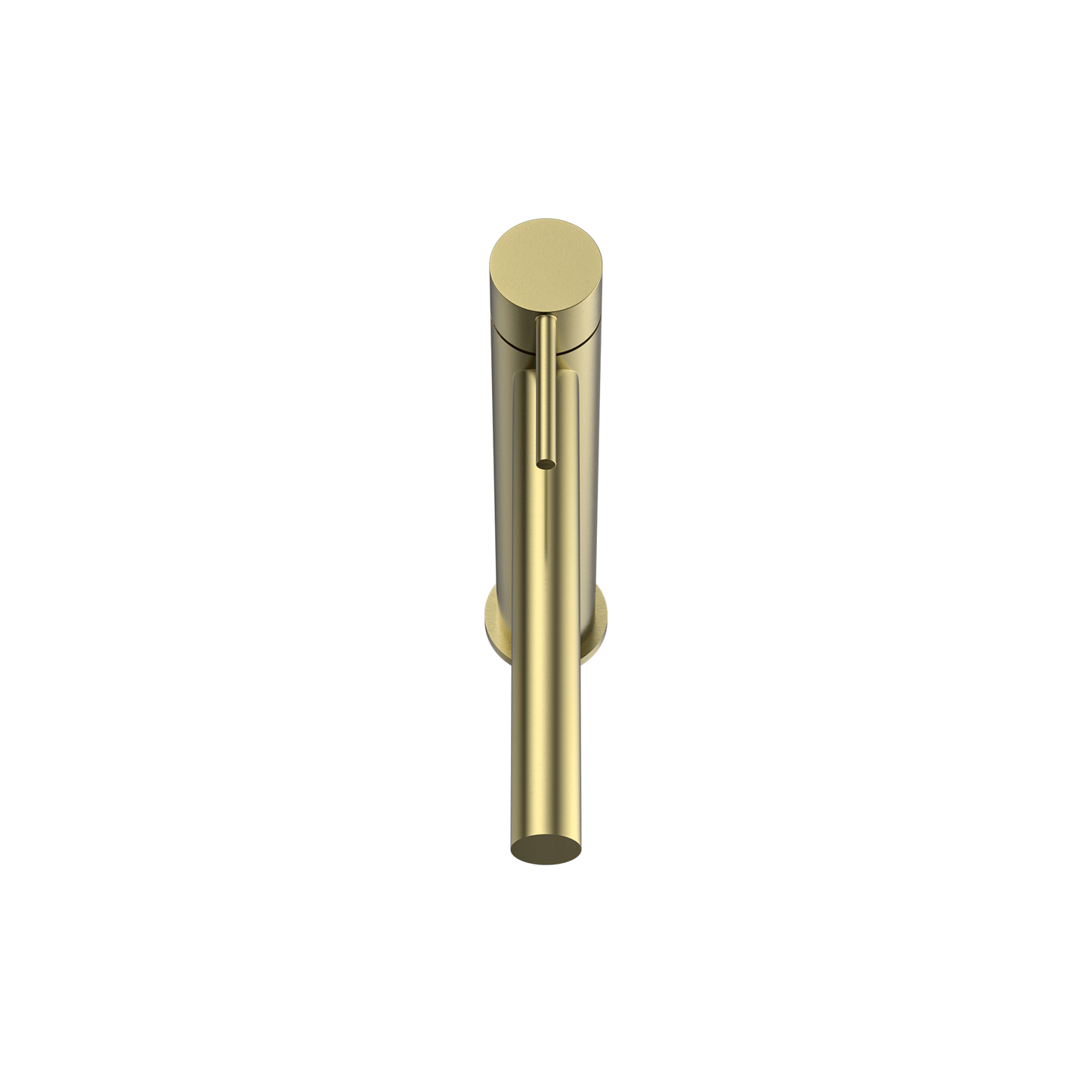 MELA - RONDO Tall Basin Mixer Brushed BrassTapware – available at Bathroom City Perth