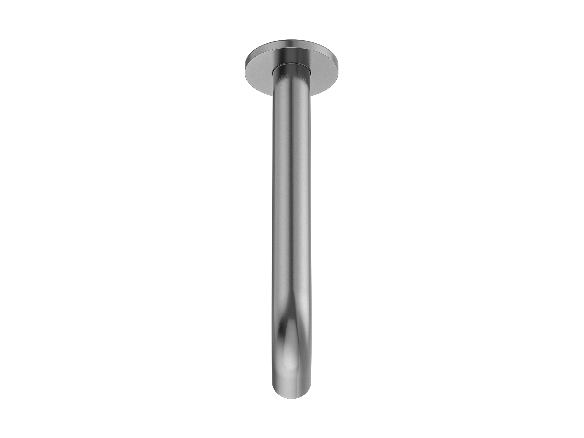 MELA - RONDO Wall Spout Brushed Nickel - Tapware - from our - MELA - supplier–available at Bathroom City Perth