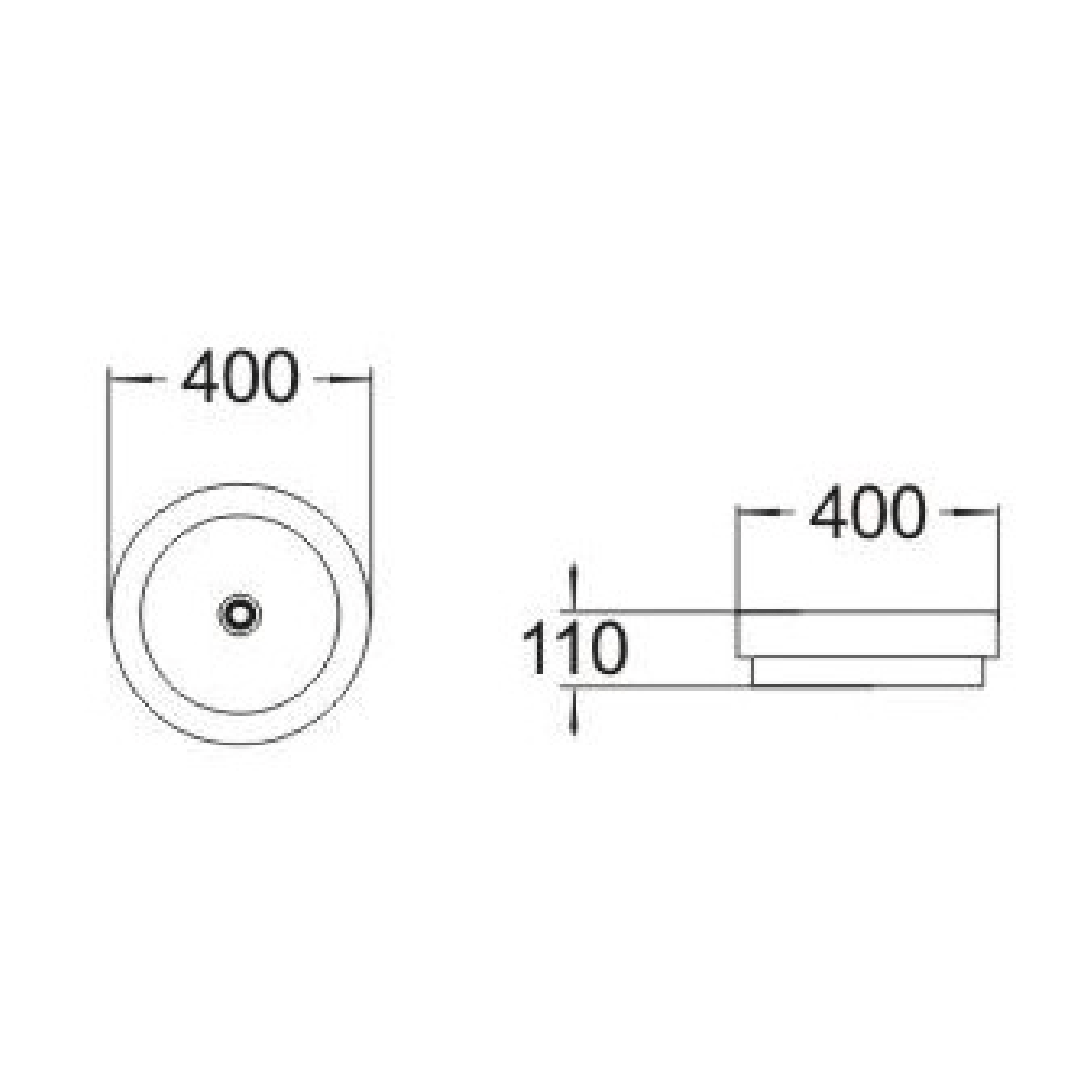 MELA - SELVA Matt Black Half Inset BasinBasins – available at Bathroom City Perth