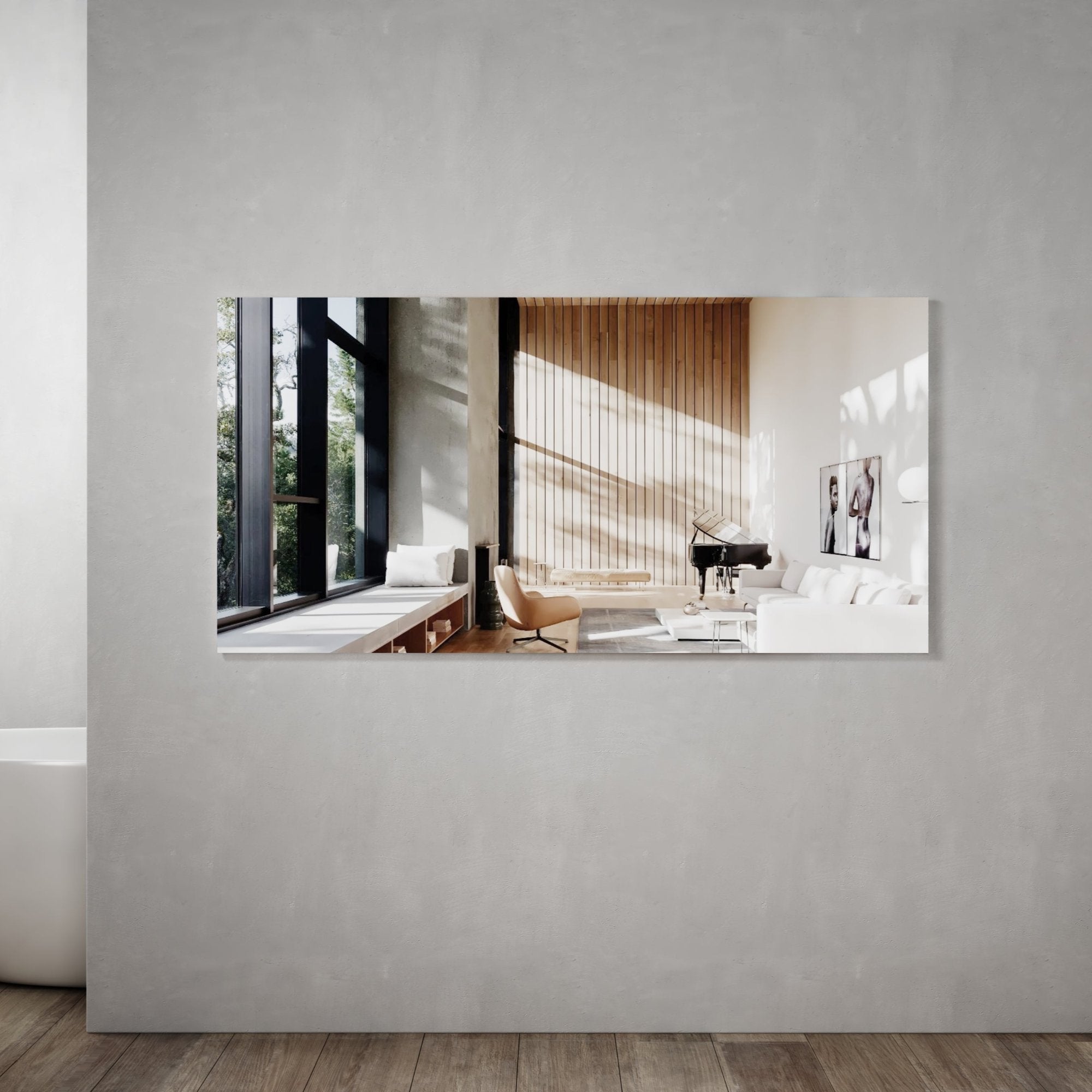 MELA - VINA 1200 Plain Mirror Polished EdgeMirror – available at Bathroom City Perth