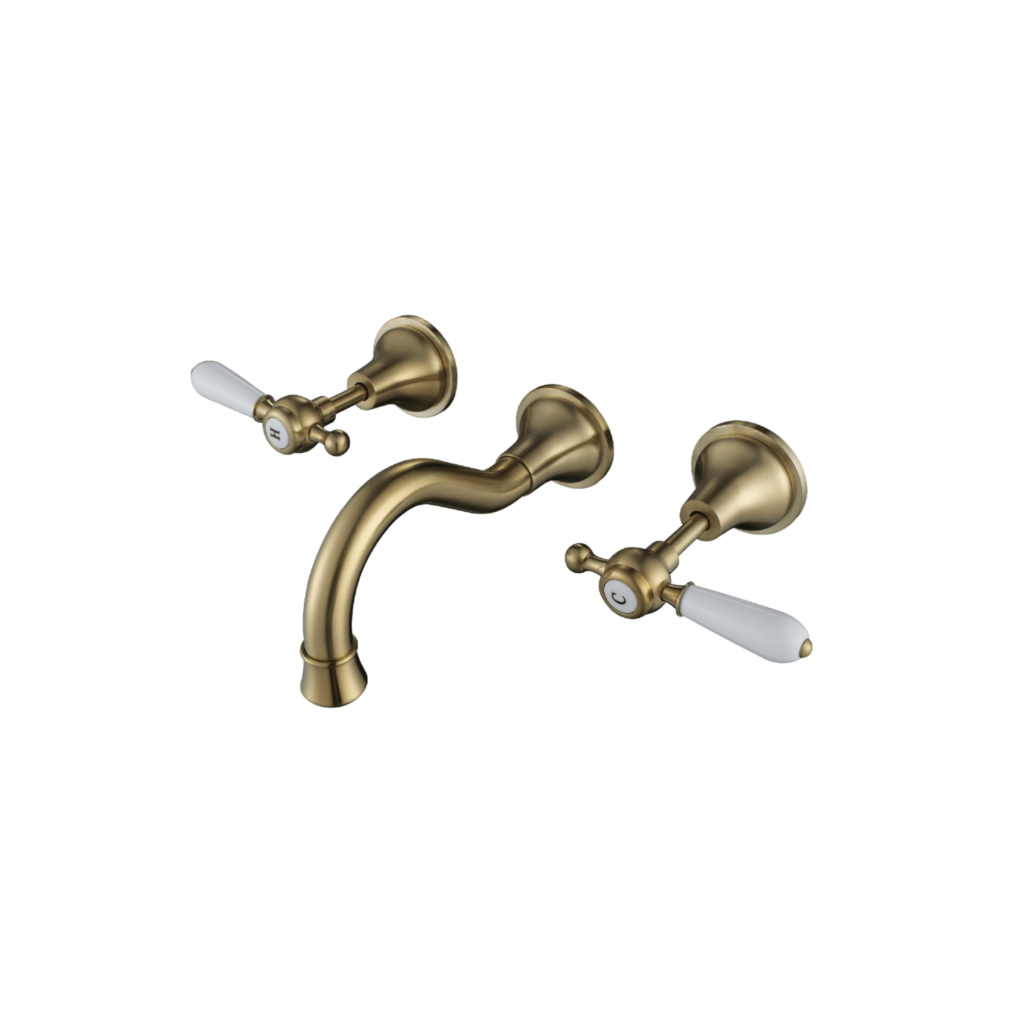 MODERN NATIONAL - BORDEAUX Bath/Sink Set Brushed BronzeTapware – available at Bathroom City Perth