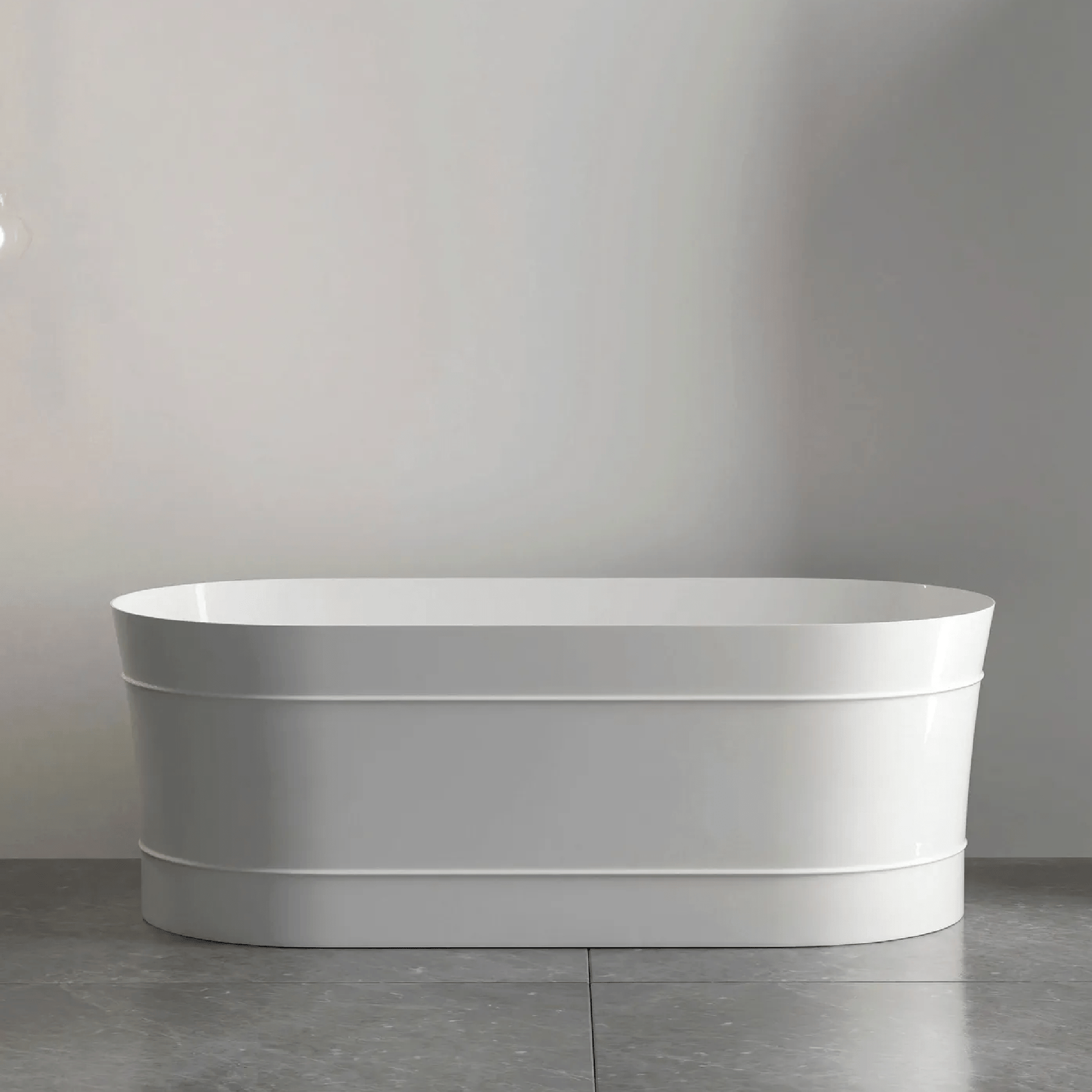 OTTI - Attica Bondi 1700 Gloss White Bath - Baths - from our - Otti - supplier–available at Bathroom City Perth