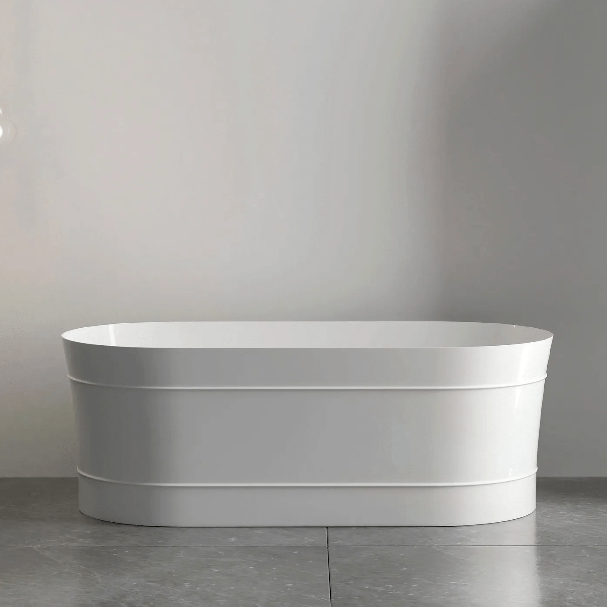 OTTI - Attica Bondi 1700 Gloss White Bath - Baths - from our - Otti - supplier–available at Bathroom City Perth