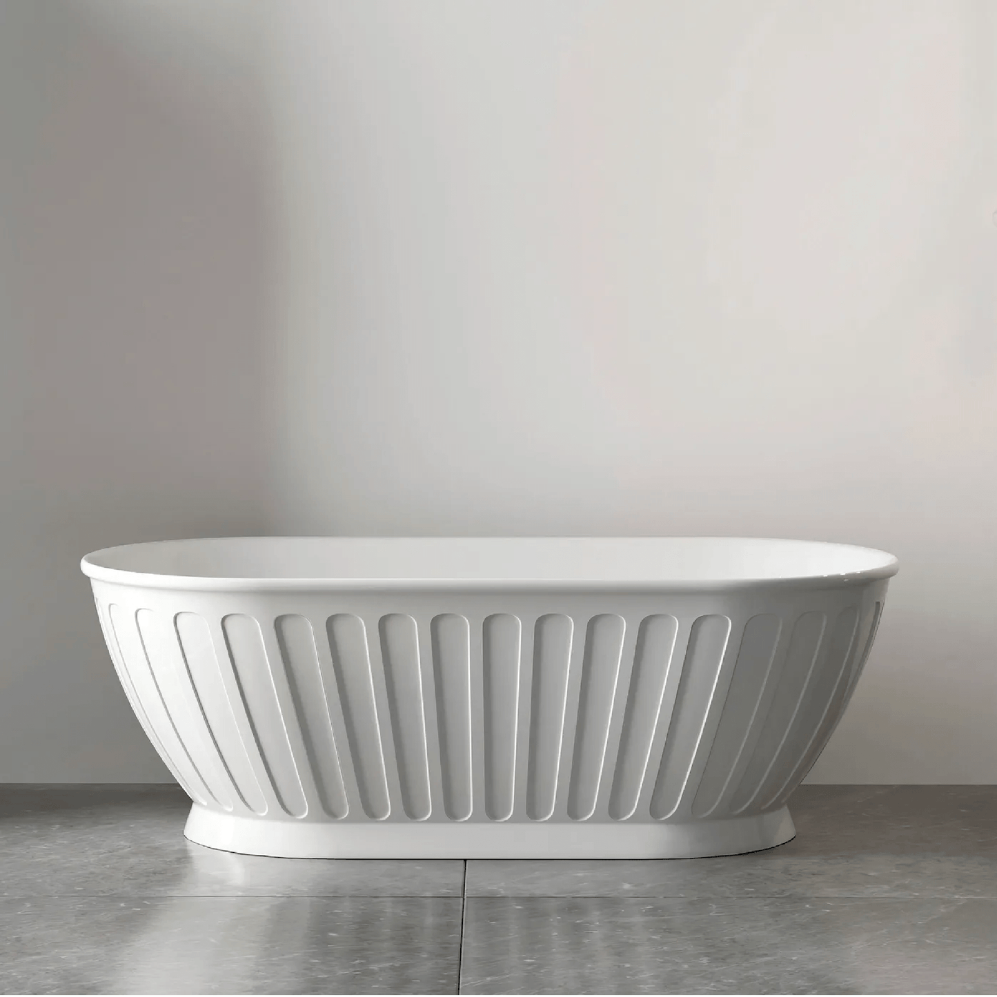 OTTI - Attica Kensington 1700 Gloss White Bath - Baths - from our - Otti - supplier–available at Bathroom City Perth