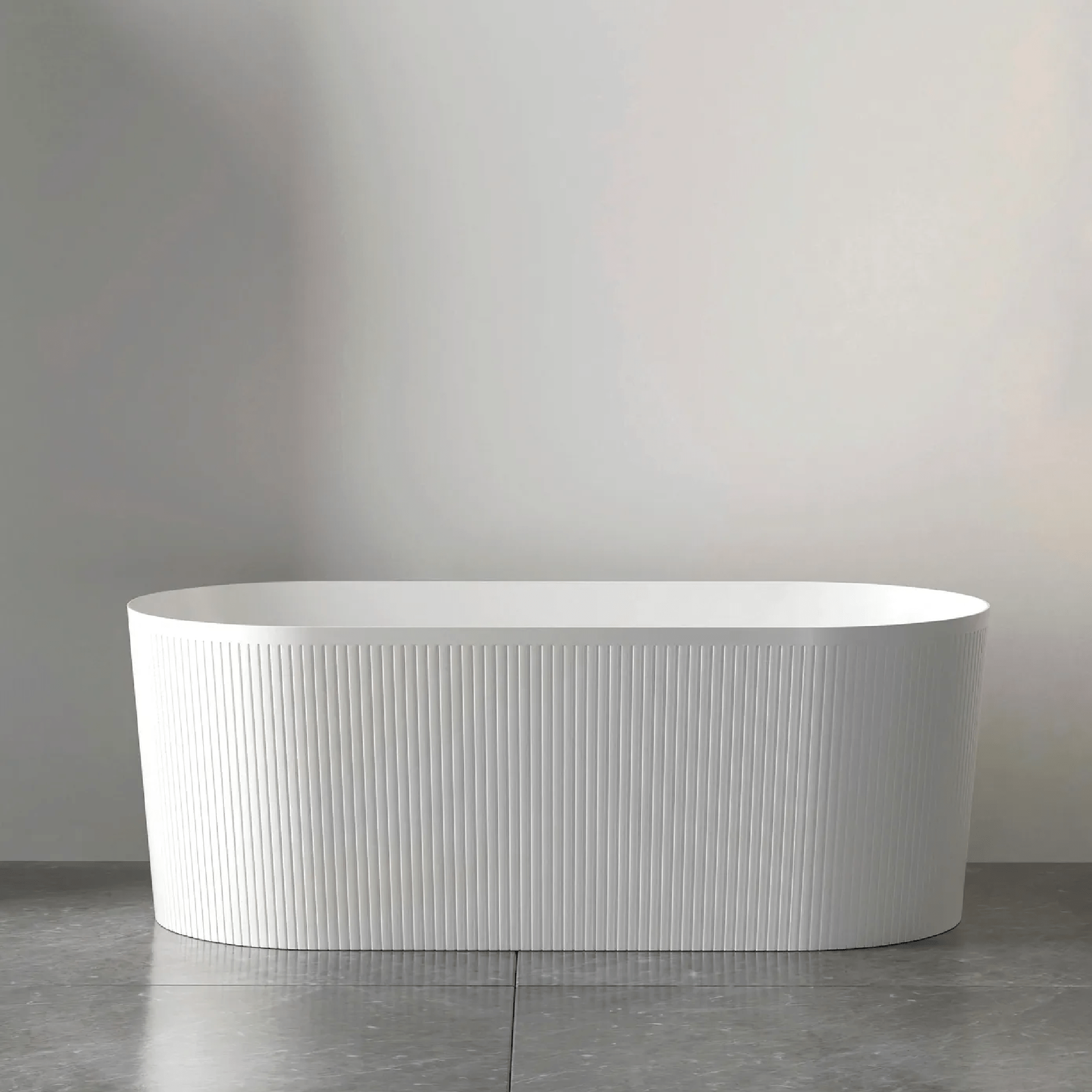 OTTI - Attica Noosa 1700 Gloss White Bath - Baths - from our - Otti - supplier–available at Bathroom City Perth