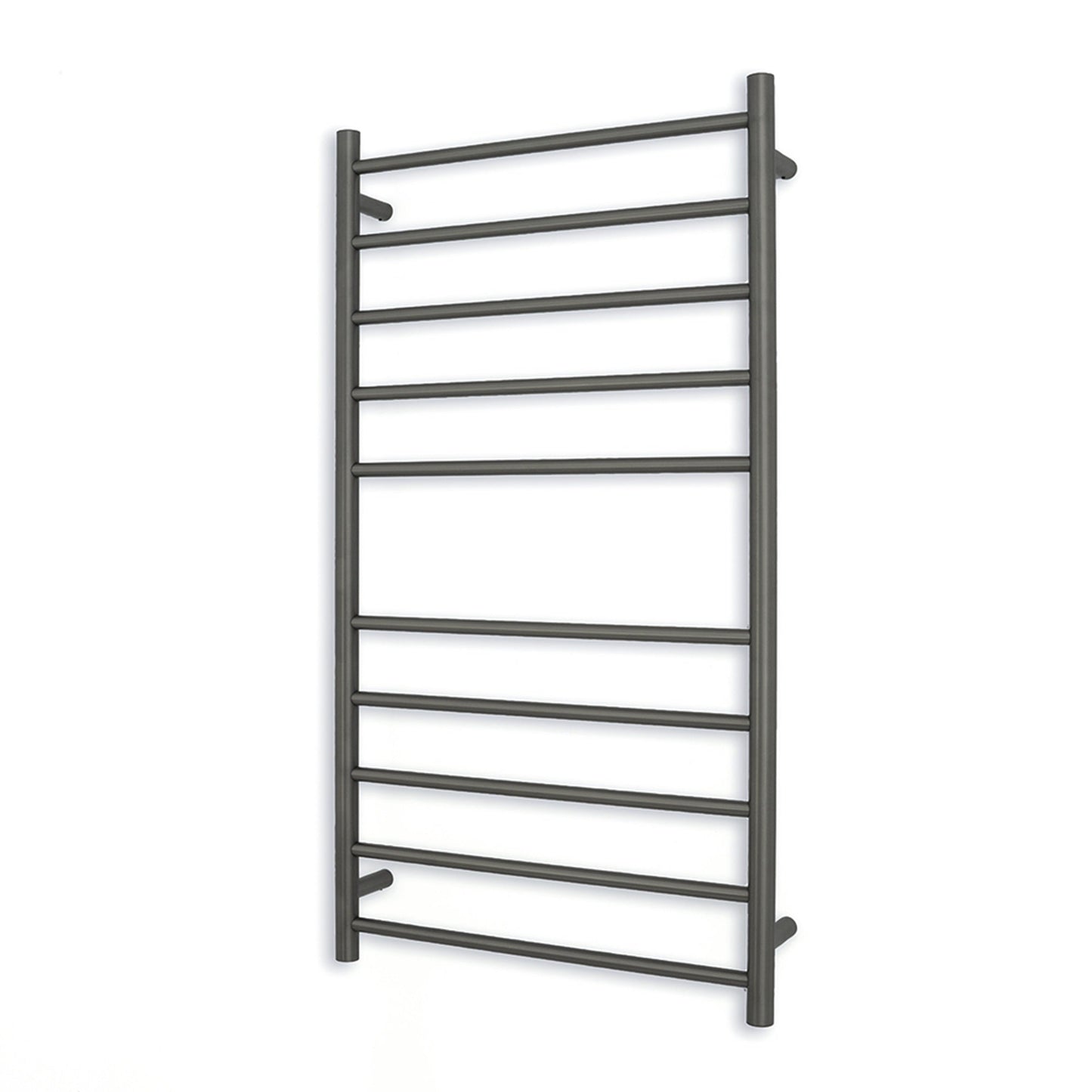 RADIANT - GMG - RTR02 - HEATED ROUND LADDER 600 X 1100 MM GUN METAL GREYHeated Towel Rails – available at Bathroom City Perth