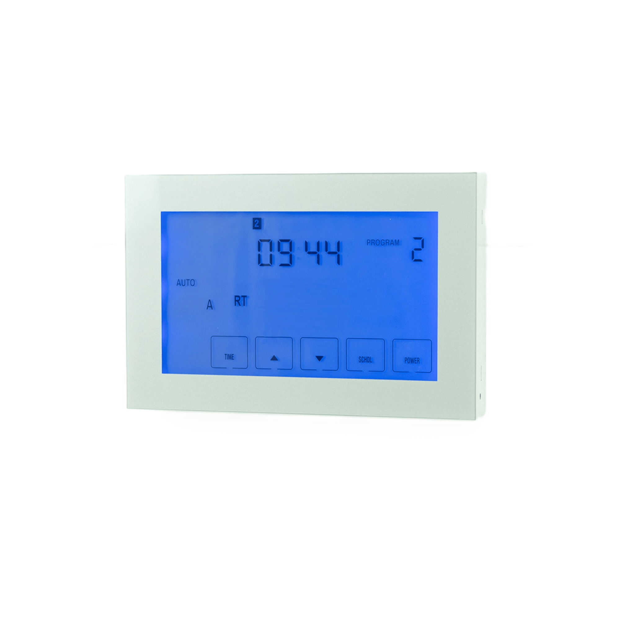 RADIANT - GTSS - TIM - H Premium Look Digital Timer Switch Silver Horizontal - Accessories - from our - Radiant - supplier–available at Bathroom City Perth