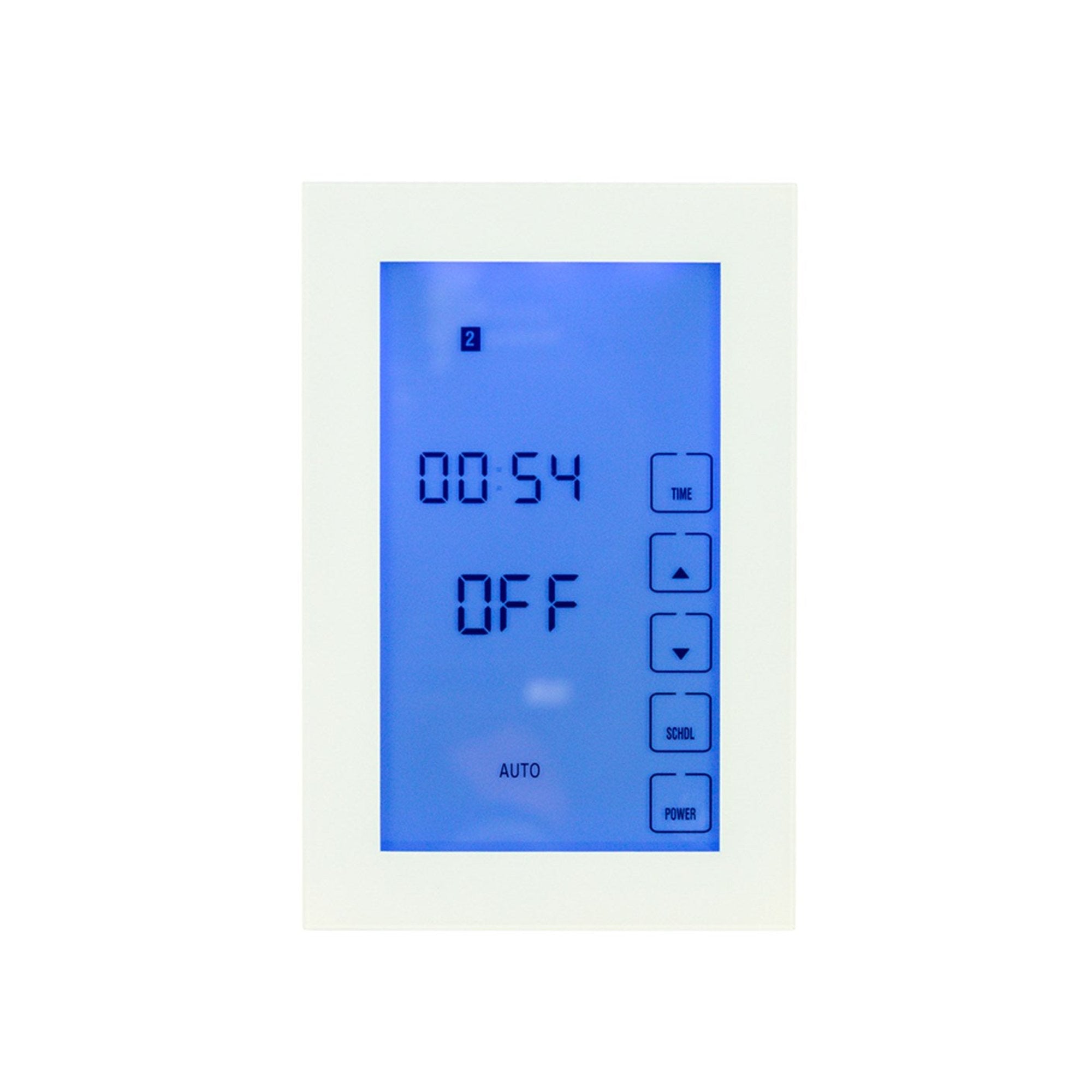 RADIANT - GTSW - TIM - V Premium Look Digital Timer Switch White VerticalAccessories – available at Bathroom City Perth