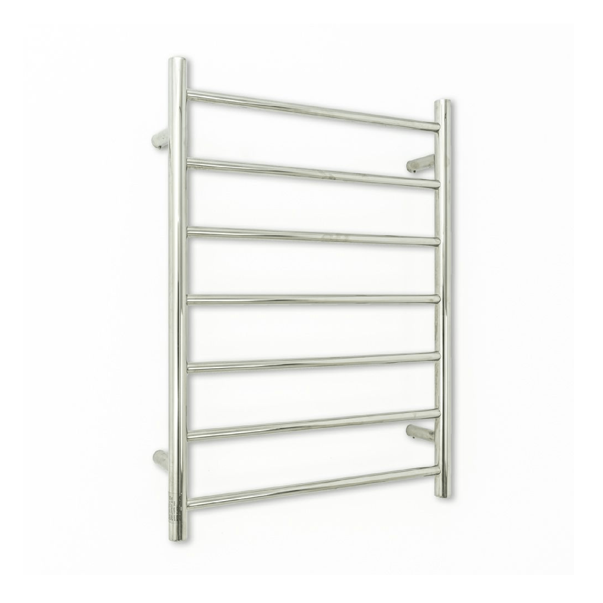 RADIANT - RTR01 Heated Round Ladder 600x800mm Mirror Polished - Heated Towel Rails - from our - Radiant - supplier–available at Bathroom City Perth