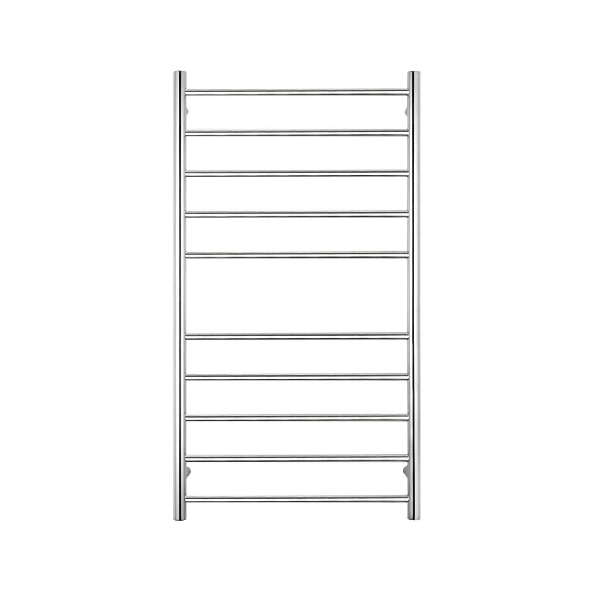 RADIANT - RTR02 Heated Round Ladder 600x1100mm Mirror Polished - Heated Towel Rails - from our - Radiant - supplier–available at Bathroom City Perth