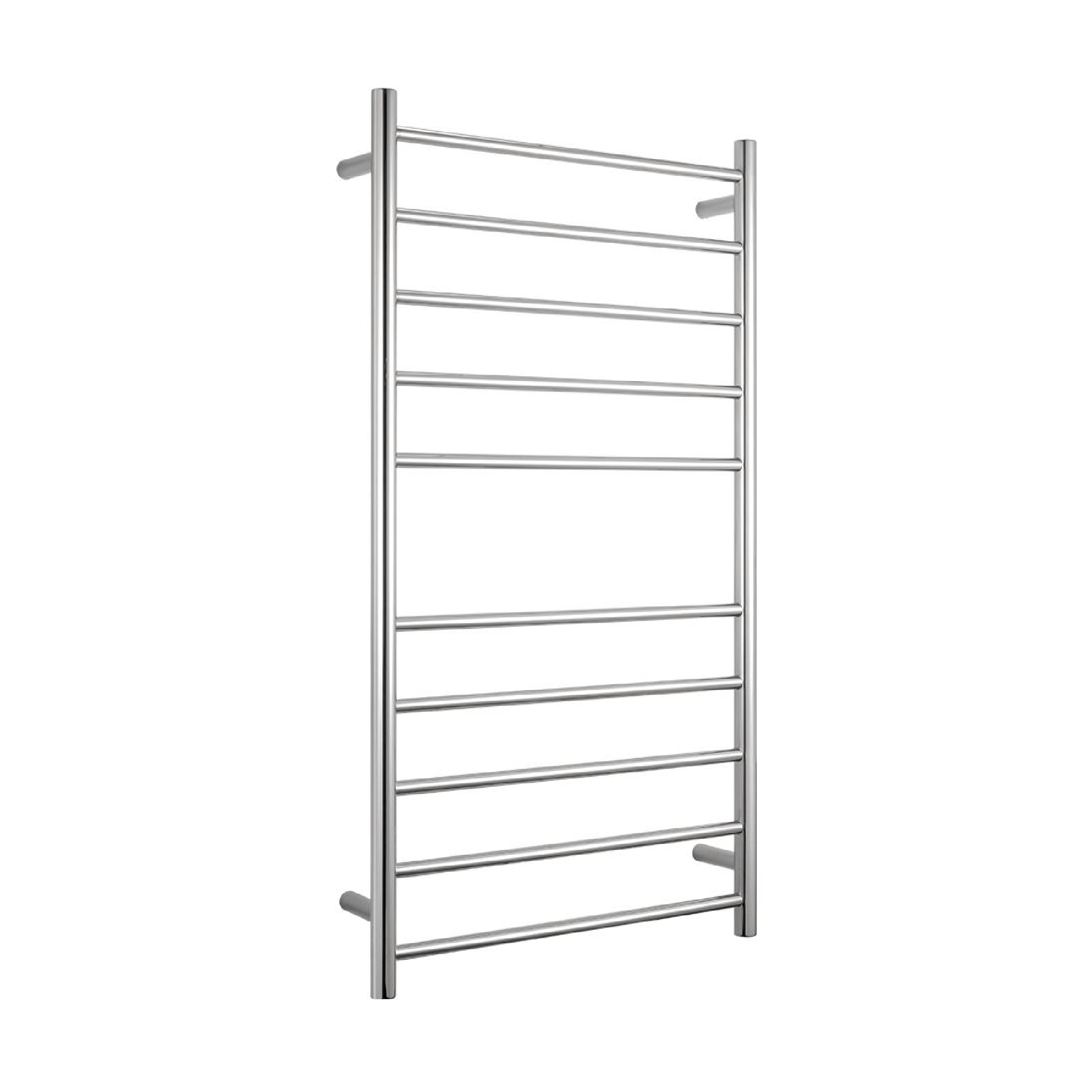 RADIANT - RTR02 Heated Round Ladder 600x1100mm Mirror Polished - Heated Towel Rails - from our - Radiant - supplier–available at Bathroom City Perth