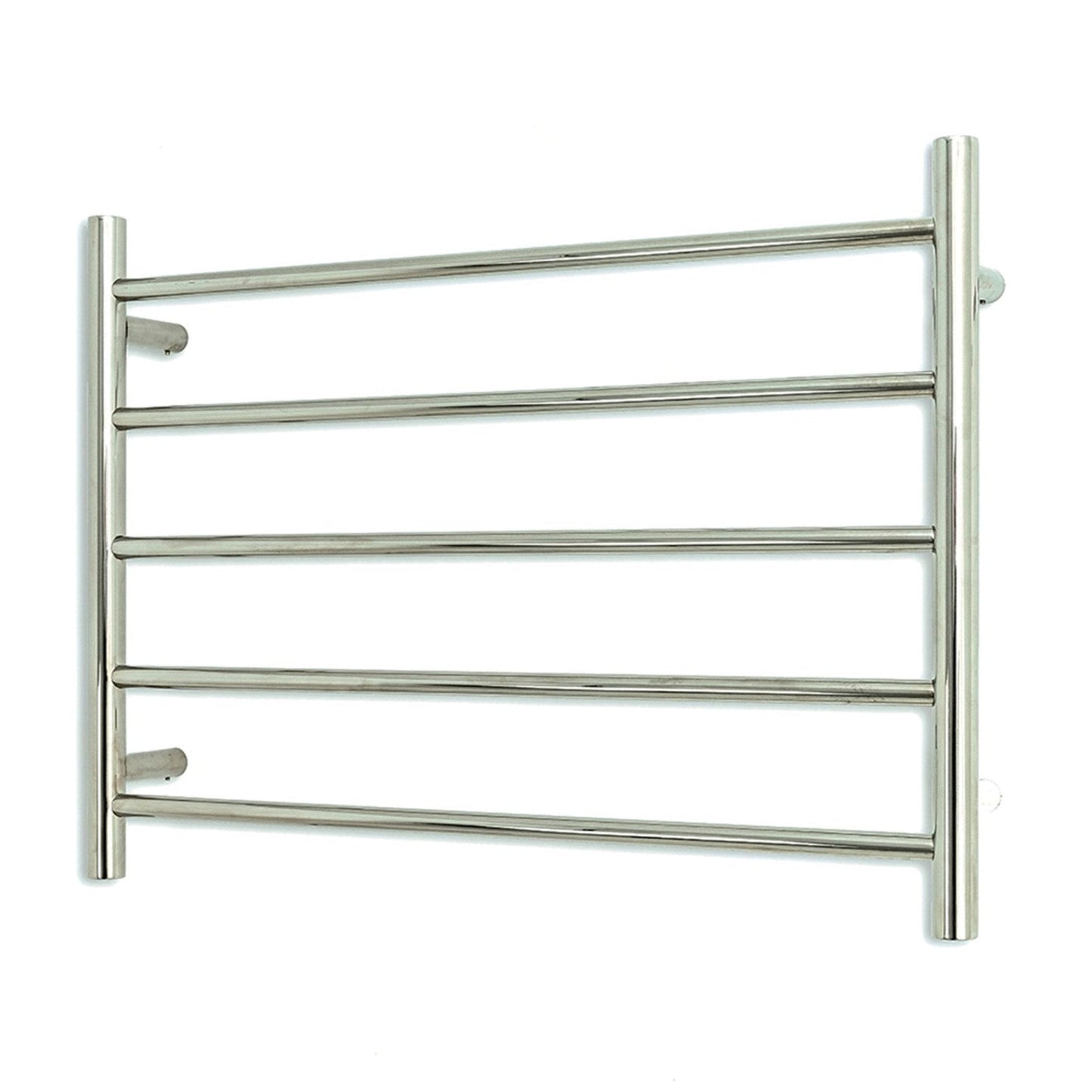 RADIANT - RTR03 Heated Round Ladder 750x550mm Mirror PolishedHeated Towel Rails – available at Bathroom City Perth