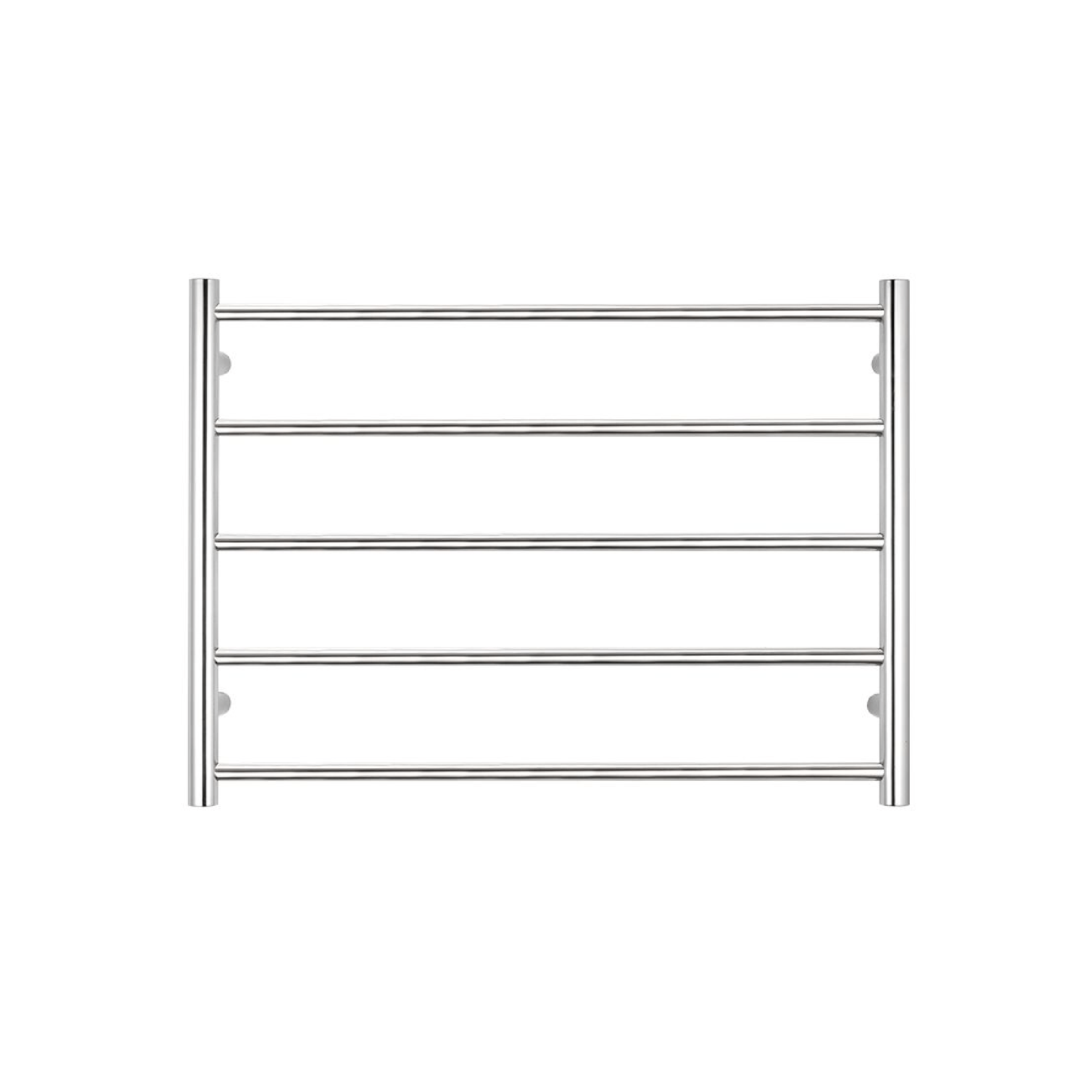 RADIANT - RTR03 Heated Round Ladder 750x550mm Mirror Polished - Heated Towel Rails - from our - Radiant - supplier–available at Bathroom City Perth