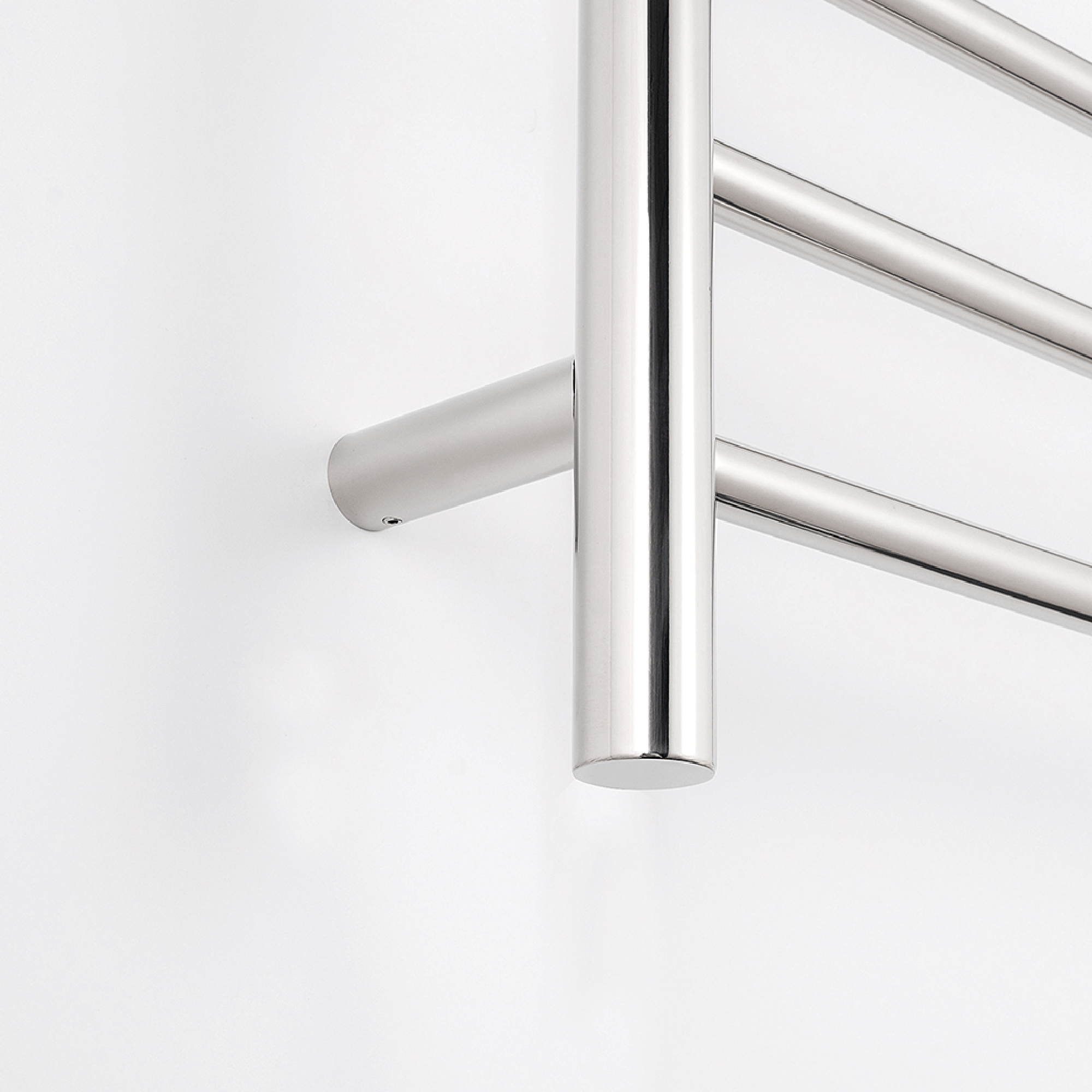 RADIANT - RTR05 Heated Round Ladder 900x1100mm Mirror Polished - Heated Towel Rails - from our - Radiant - supplier–available at Bathroom City Perth