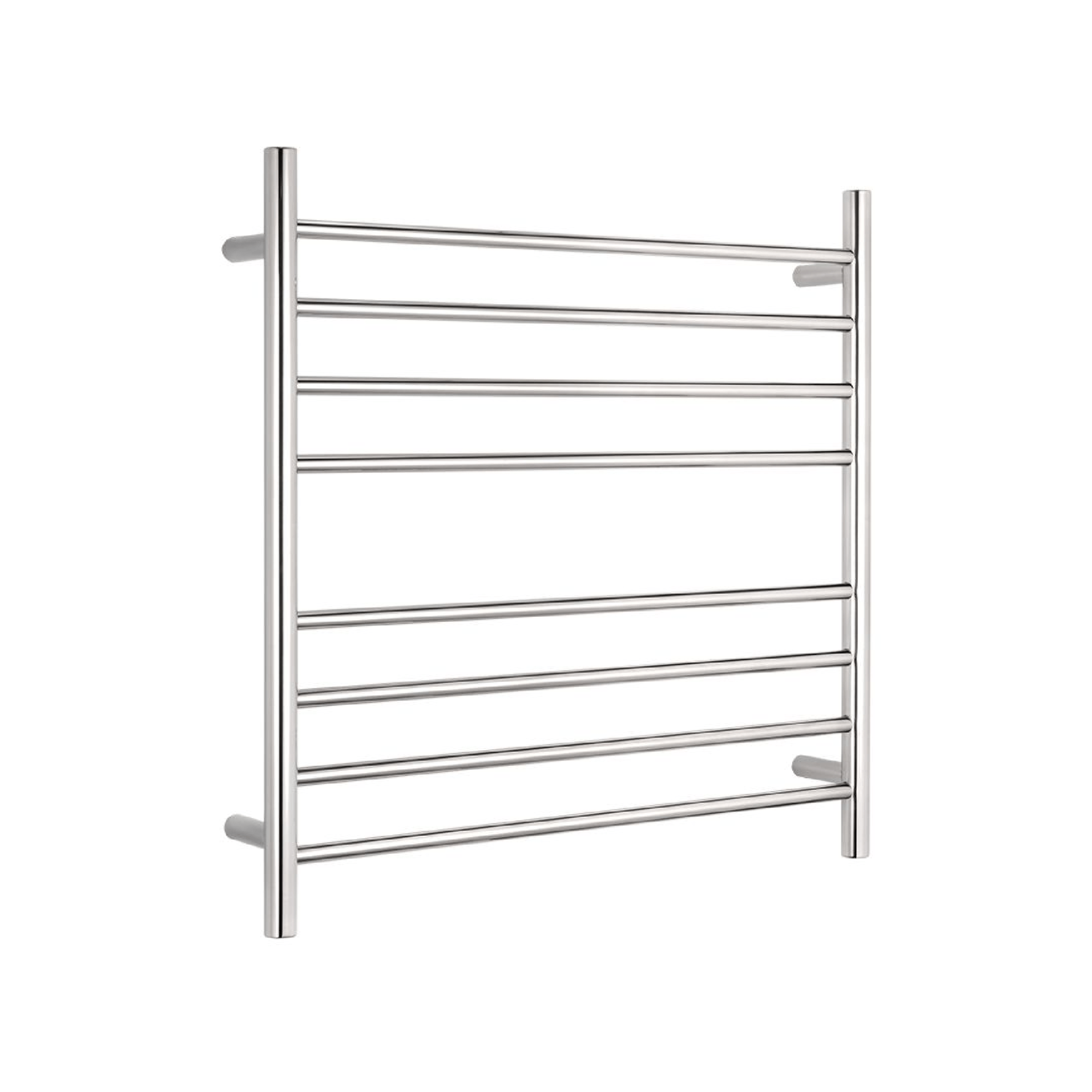 RADIANT - RTR06 Heated Round Ladder 750x750mm Mirror Polished - Heated Towel Rails - from our - Radiant - supplier–available at Bathroom City Perth