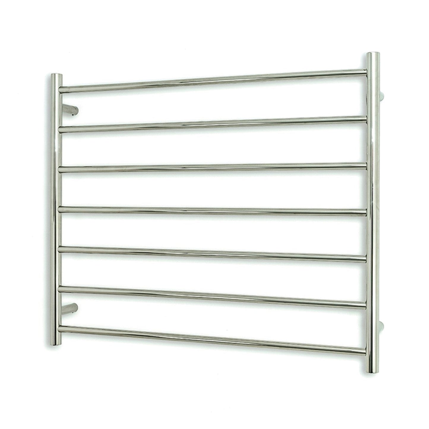 RADIANT - RTR08 Heated Round Ladder 900x750mm Mirror PolishedHeated Towel Rails – available at Bathroom City Perth