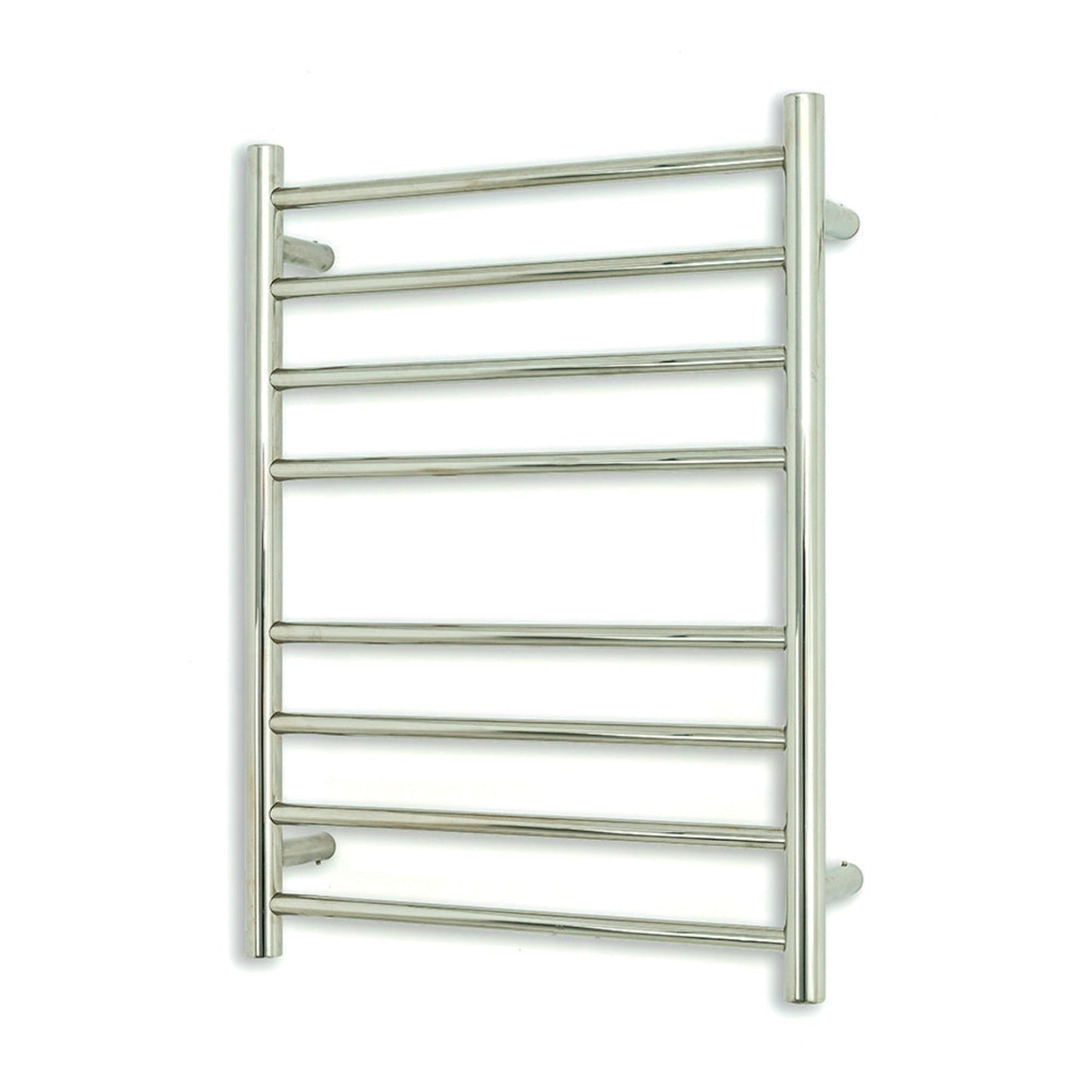 RADIANT - RTR530 Heated Round Ladder 530x700 mm Mirror Polished - Heated Towel Rails - from our - Radiant - supplier–available at Bathroom City Perth
