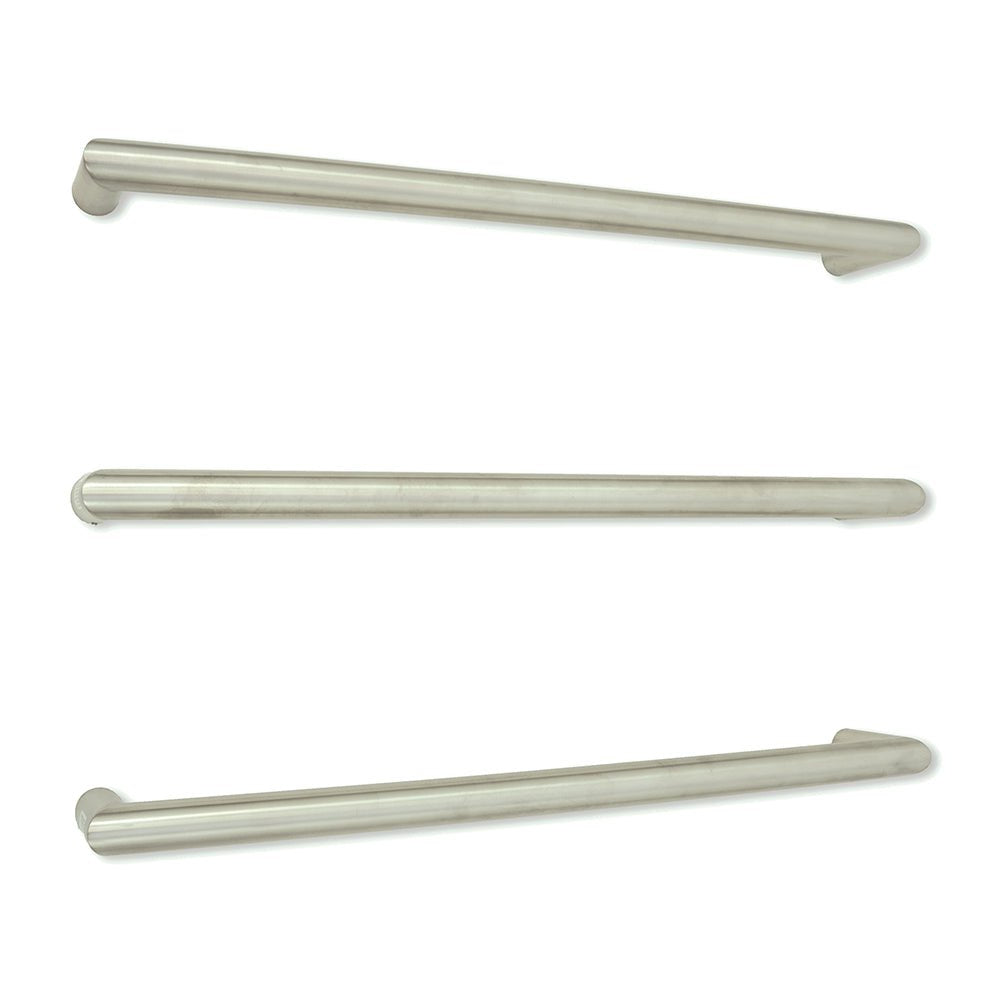 RADIANT - SBRTR - 650 Low Voltage Single Round Bar 650mm Mirror Polished - Heated Towel Rails - from our - Radiant - supplier–available at Bathroom City Perth