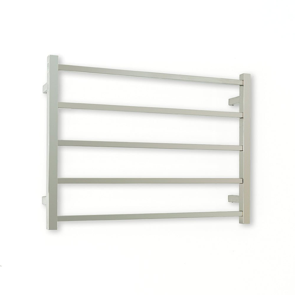 RADIANT - STR03 Heated Square Ladder 750x550mm Mirror Polished - Heated Towel Rails - from our - Radiant - supplier–available at Bathroom City Perth